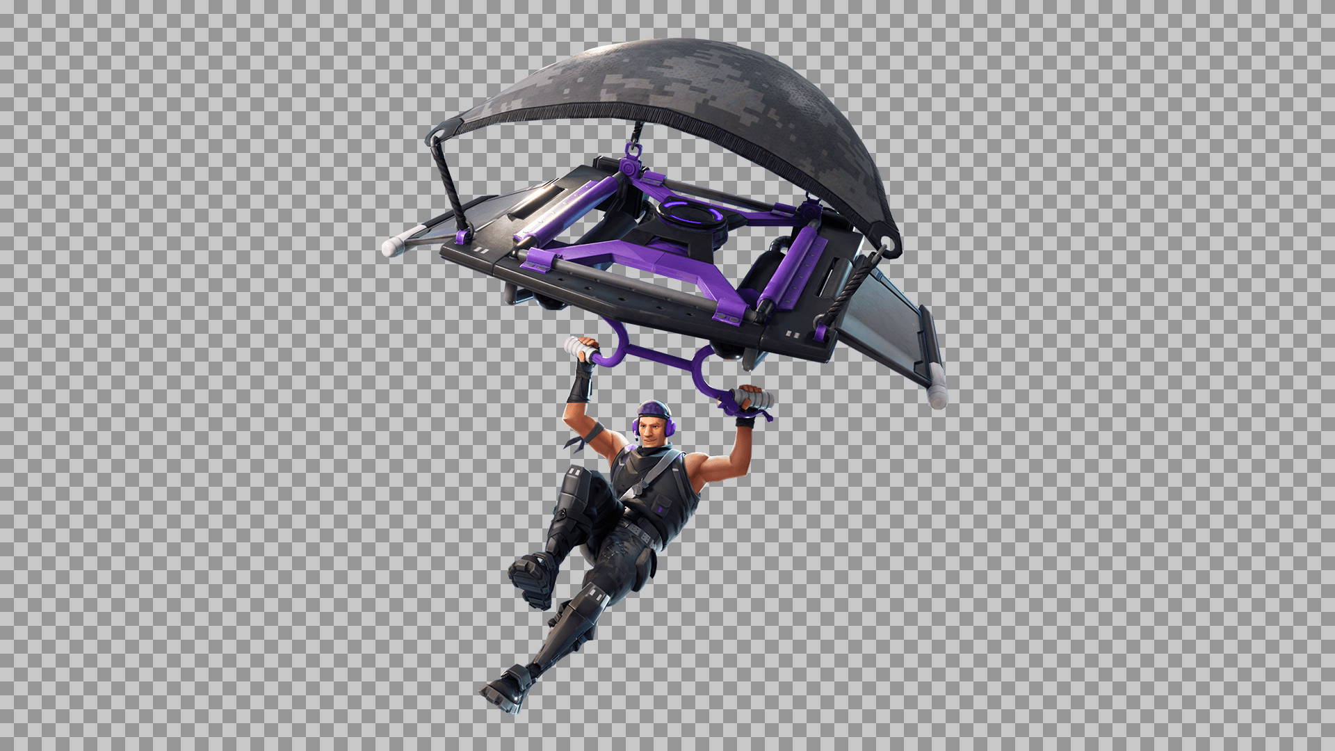 Fortnite Havoc Skin Gliding PNG | Slipstream Glider Transparent Image