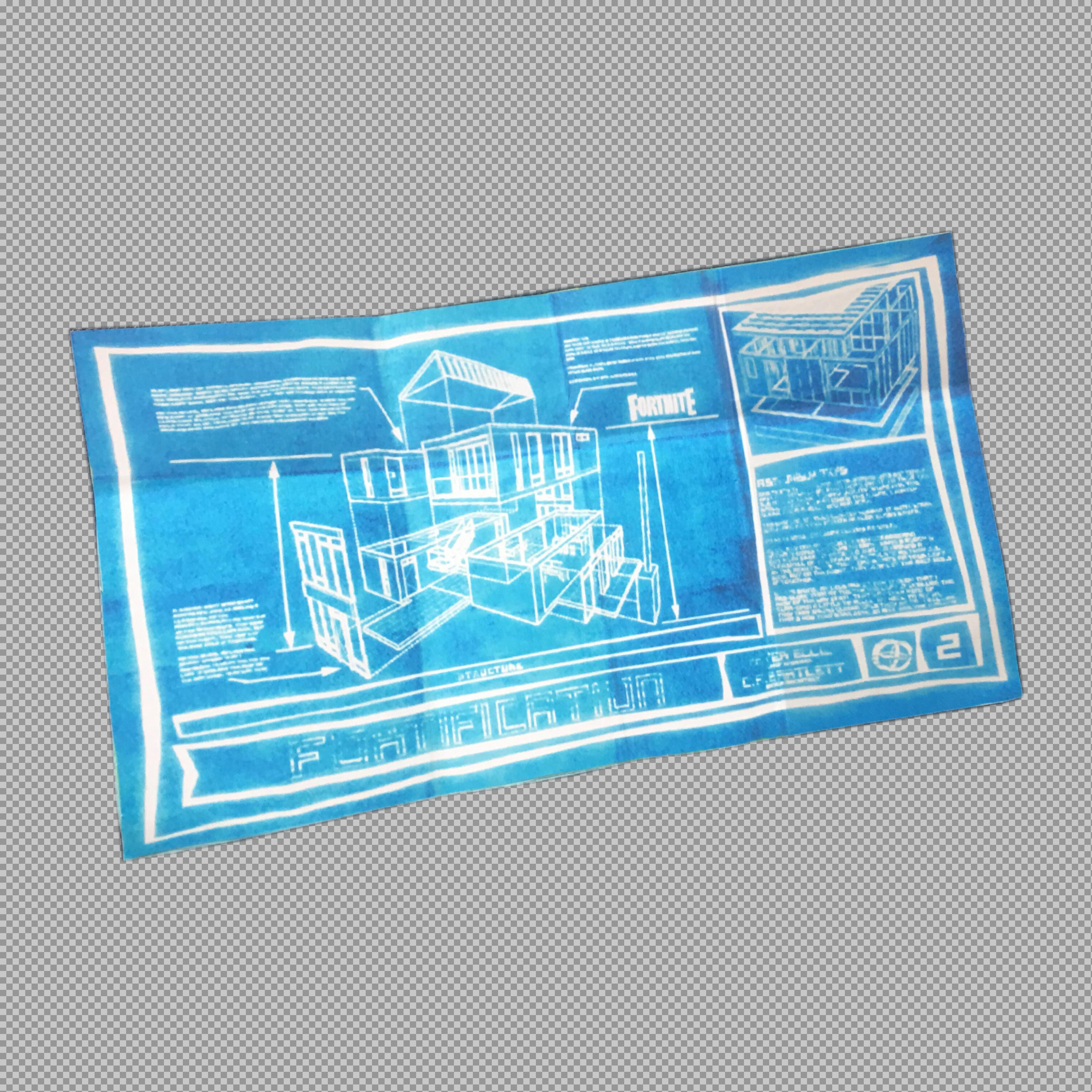 Fortnite Building Blueprint PNG | Transparent Gaming Asset...