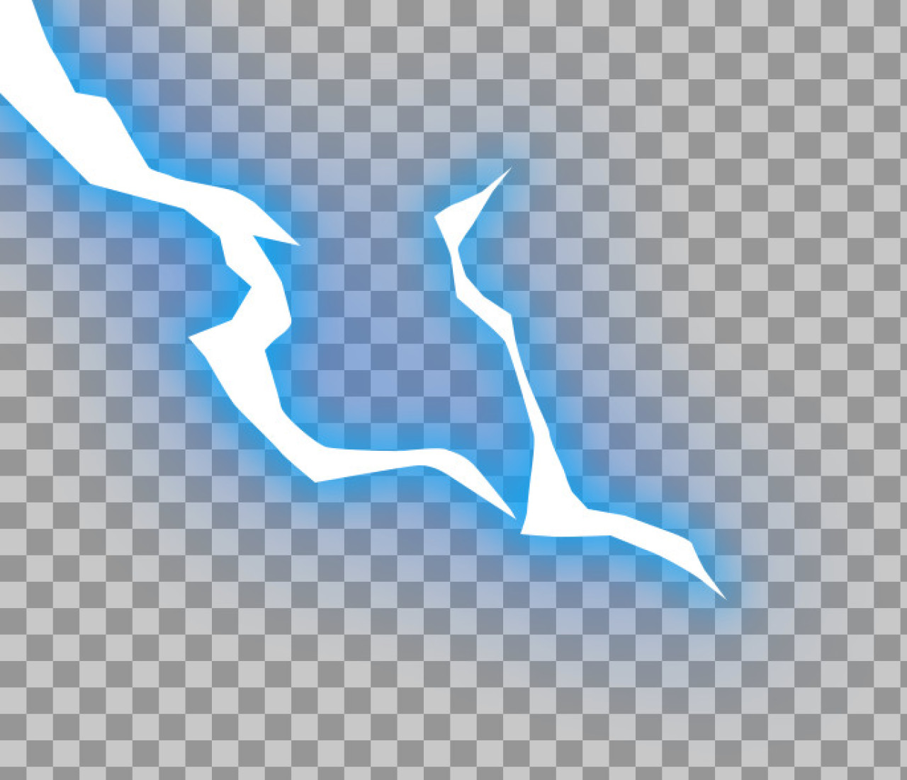 Blue Lightning Bolt PNG | Electric Shock Glow Effect Download...