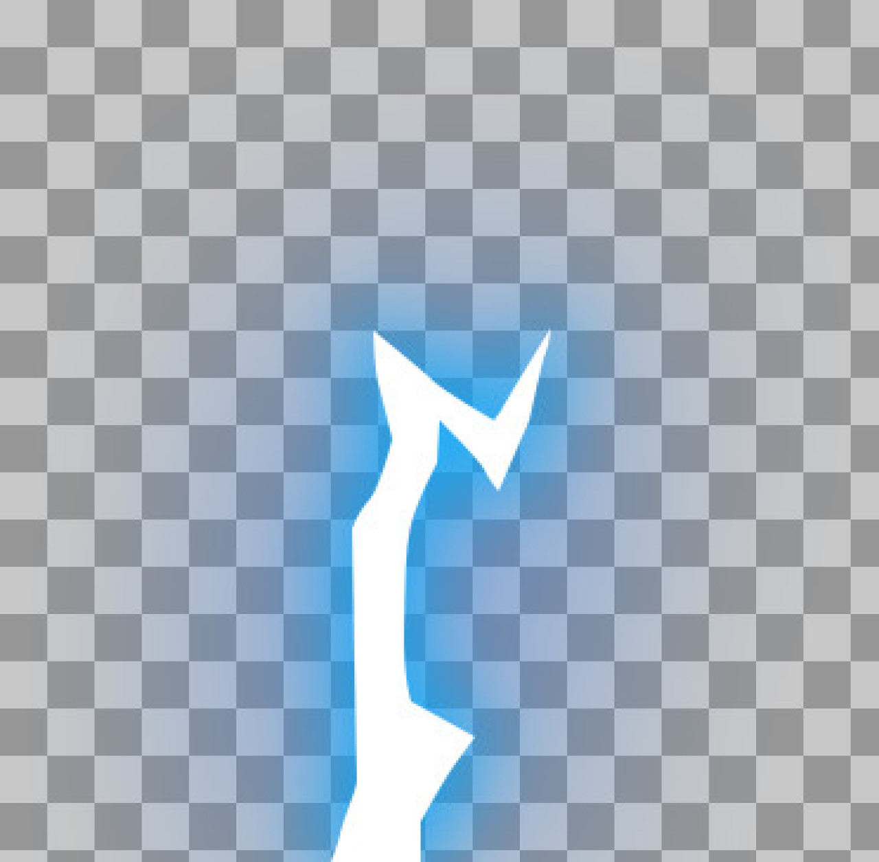 Blue Lightning Spark PNG - Anime Electric VFX Overlay...