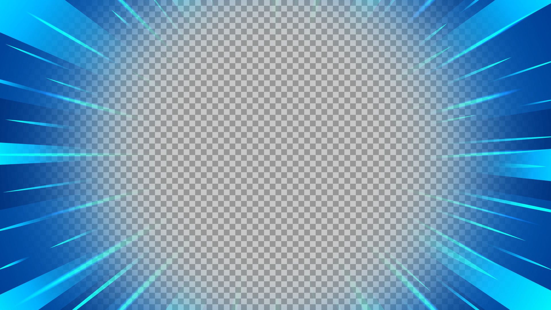Blue Speed Lines Background | Anime Sunburst & Zoom Effect...
