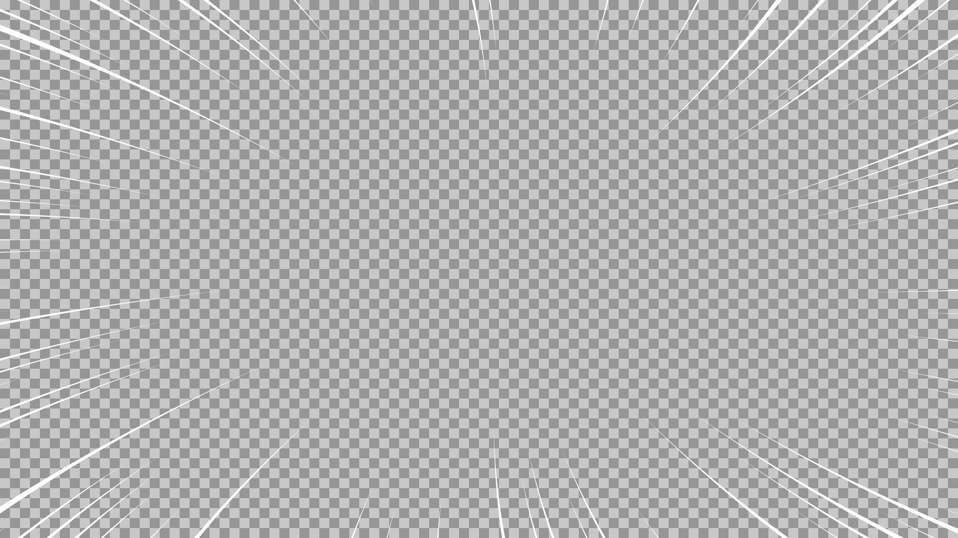 Thin Anime Speed Lines PNG - Transparent Fast Motion Overlay