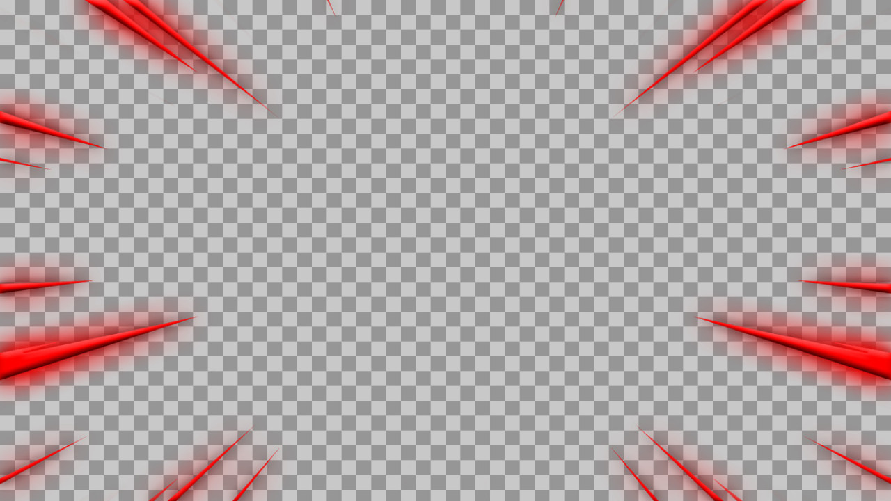 Red 3D Speed Lines Background | High Impact Zoom Effect