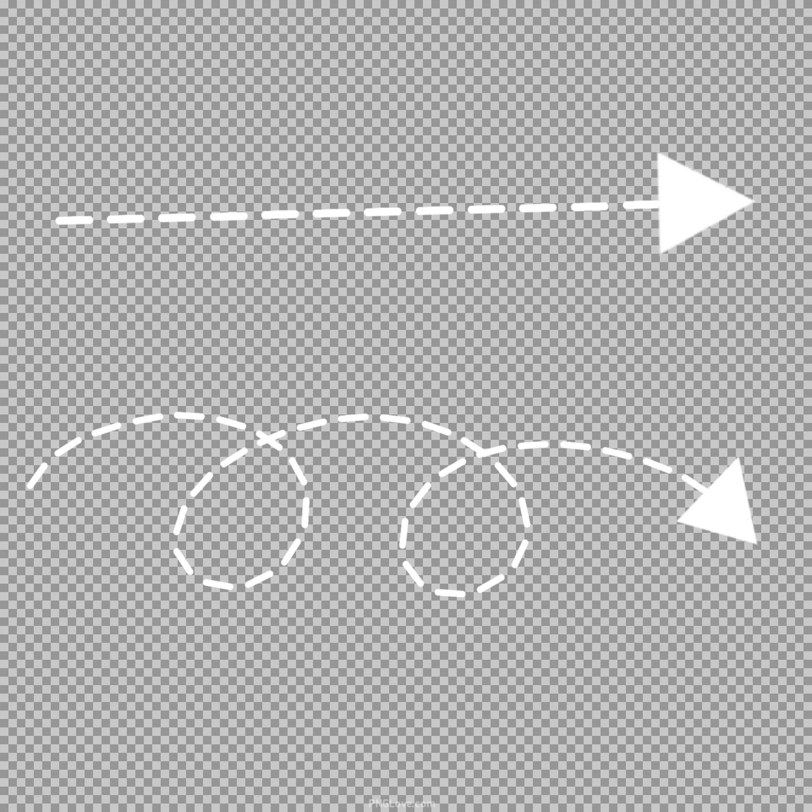 Arrow dot line PNG image download free...