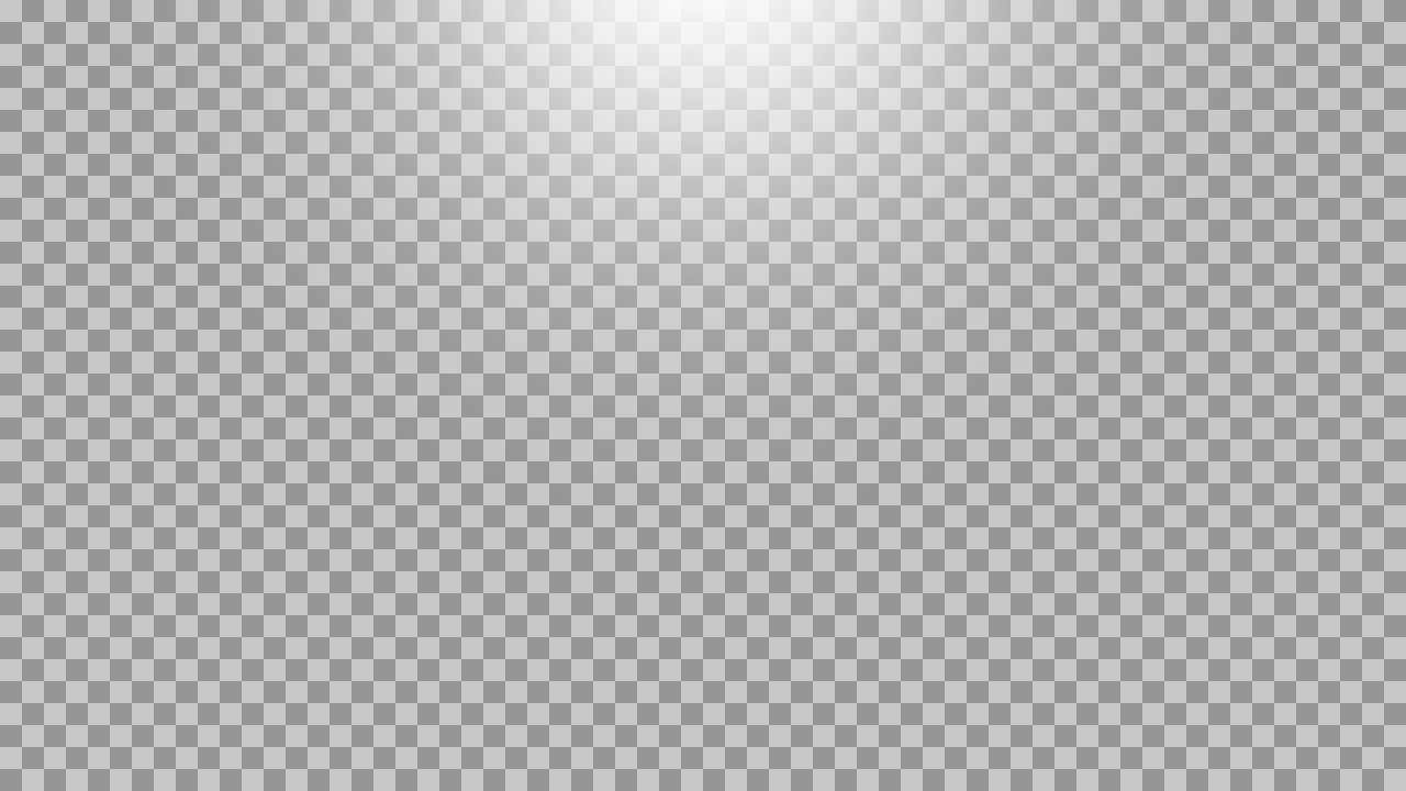 White Spotlight Overlay PNG | Transparent Top Light Effect