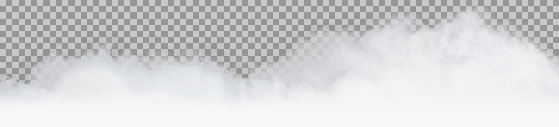 White Cloud Border PNG | Fog & Mist Bottom Overlay Download