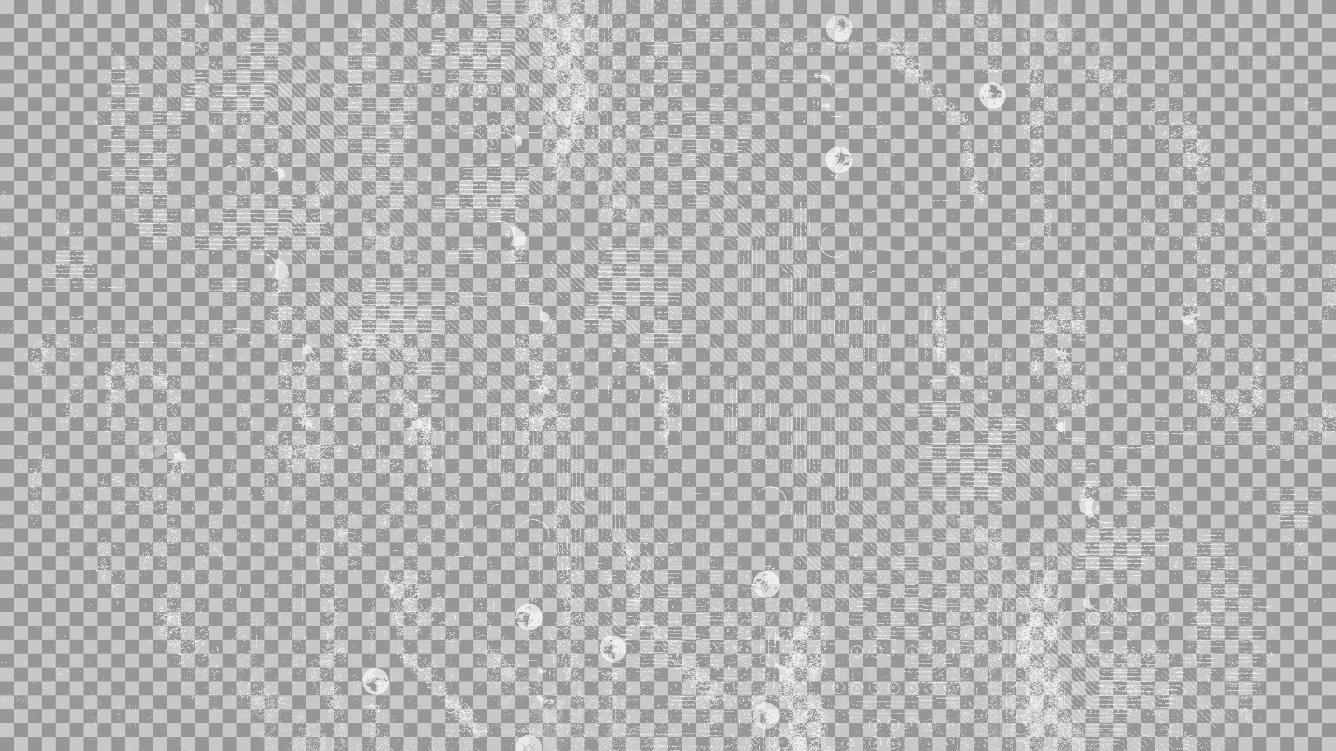 Grunge Circuit Board Overlay PNG | White Distressed Tech Texture