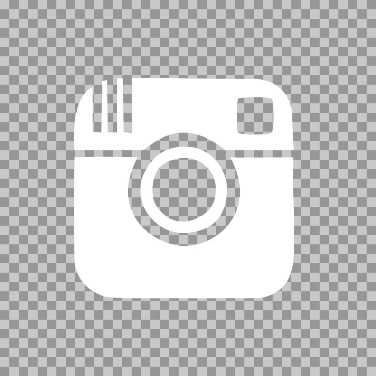 Free White Camera Icon PNG | Minimalist Retro Graphic...