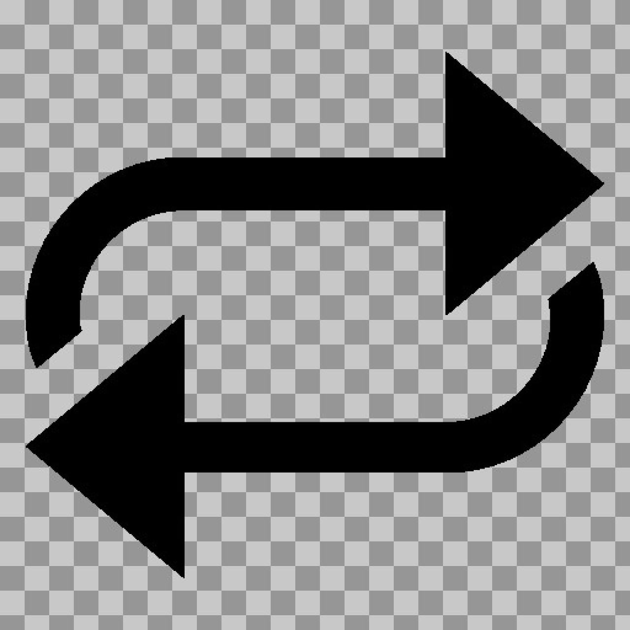 Repeat & Exchange Arrows Icon | Free Transparent PNG