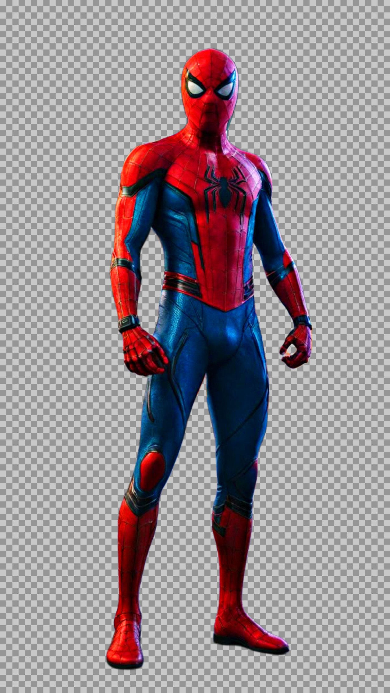 spiderman standing PNG transparent image free download