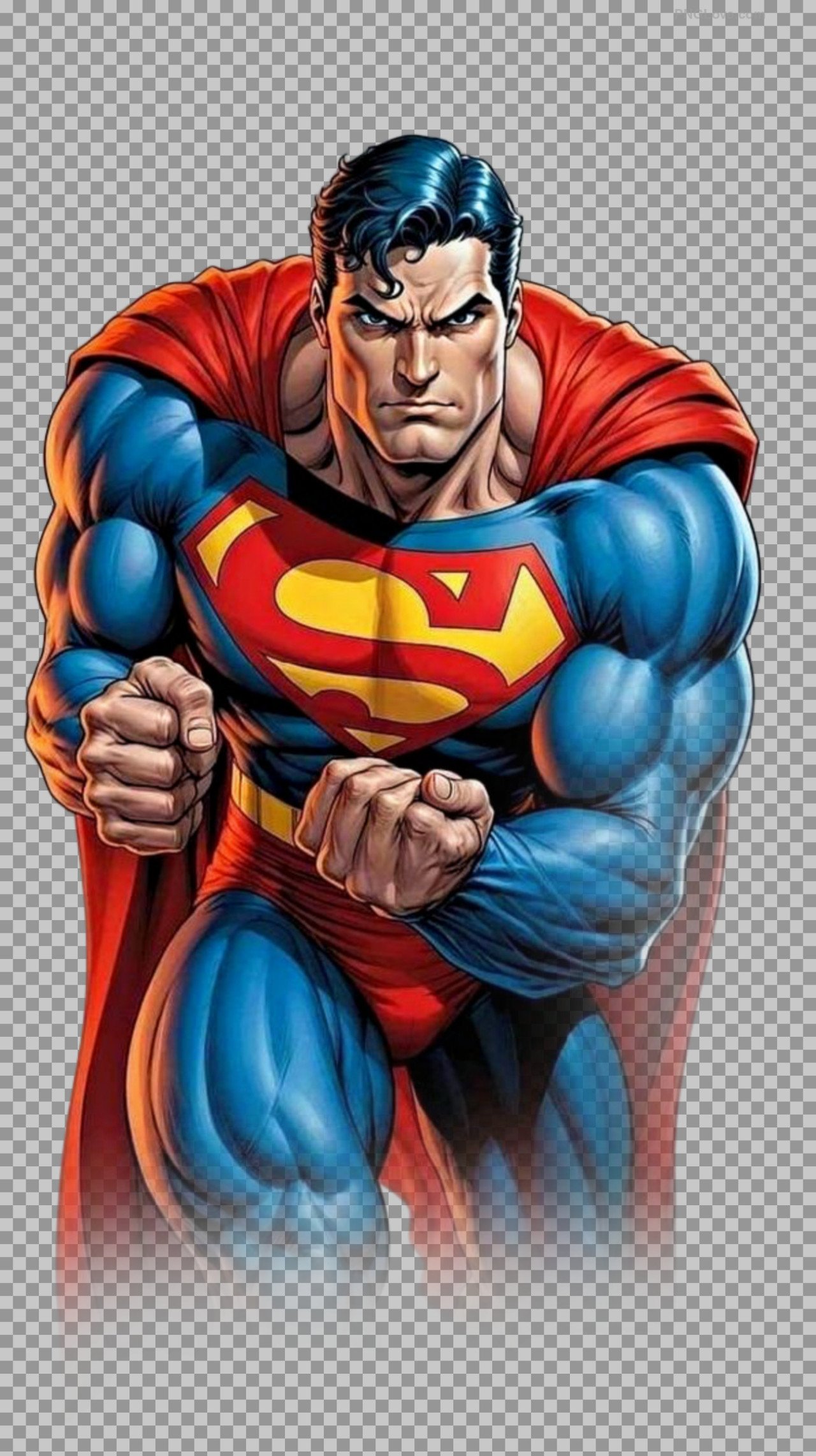 Superman PNG images high quality transparent background download