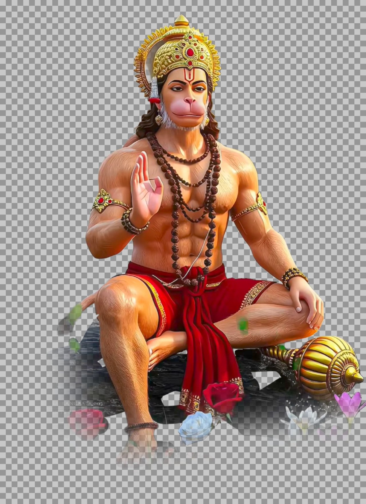 Bajrangbali Hanuman PNG images 4k download...