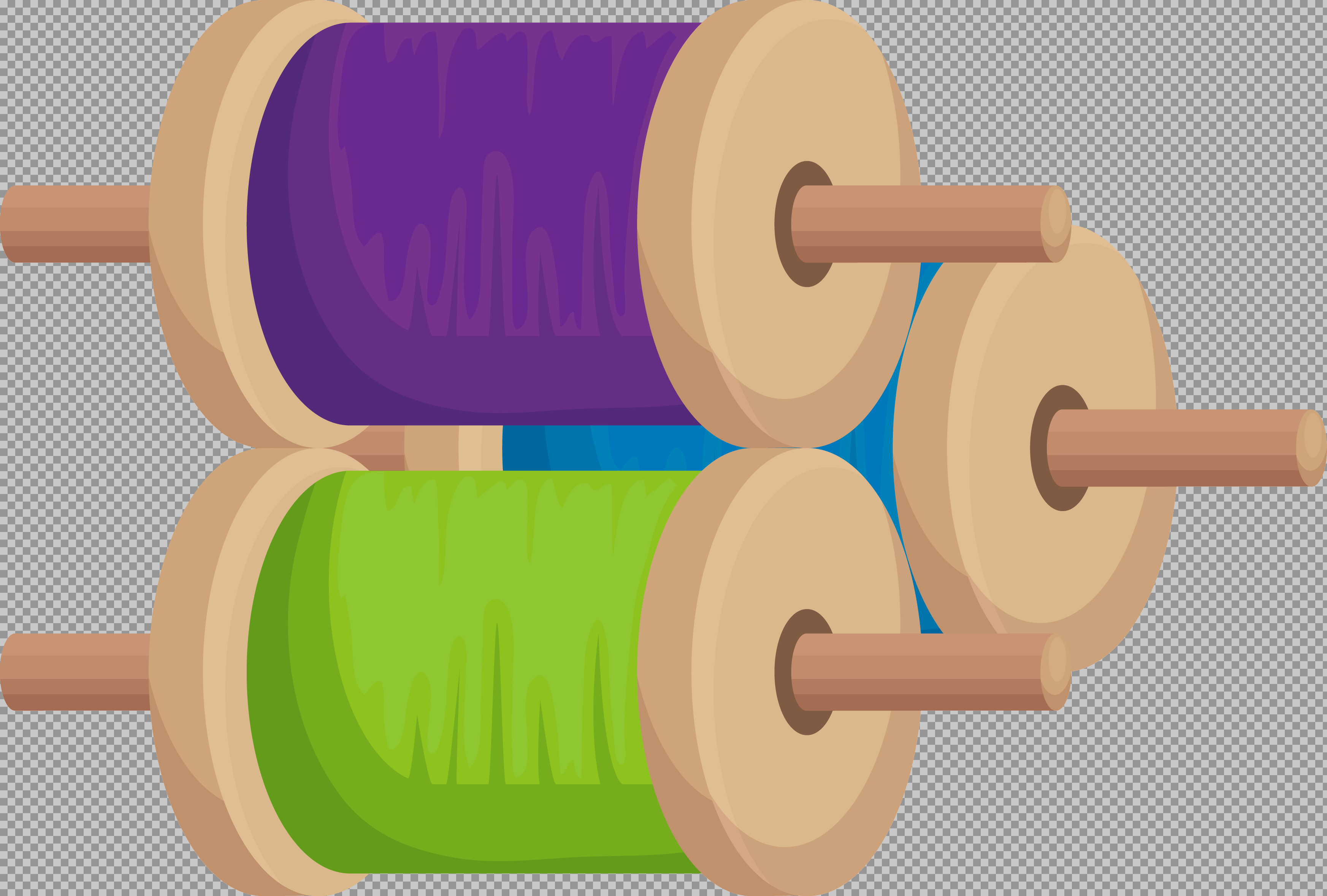 Colorful Kite Thread Spools (Firki) PNG Image...