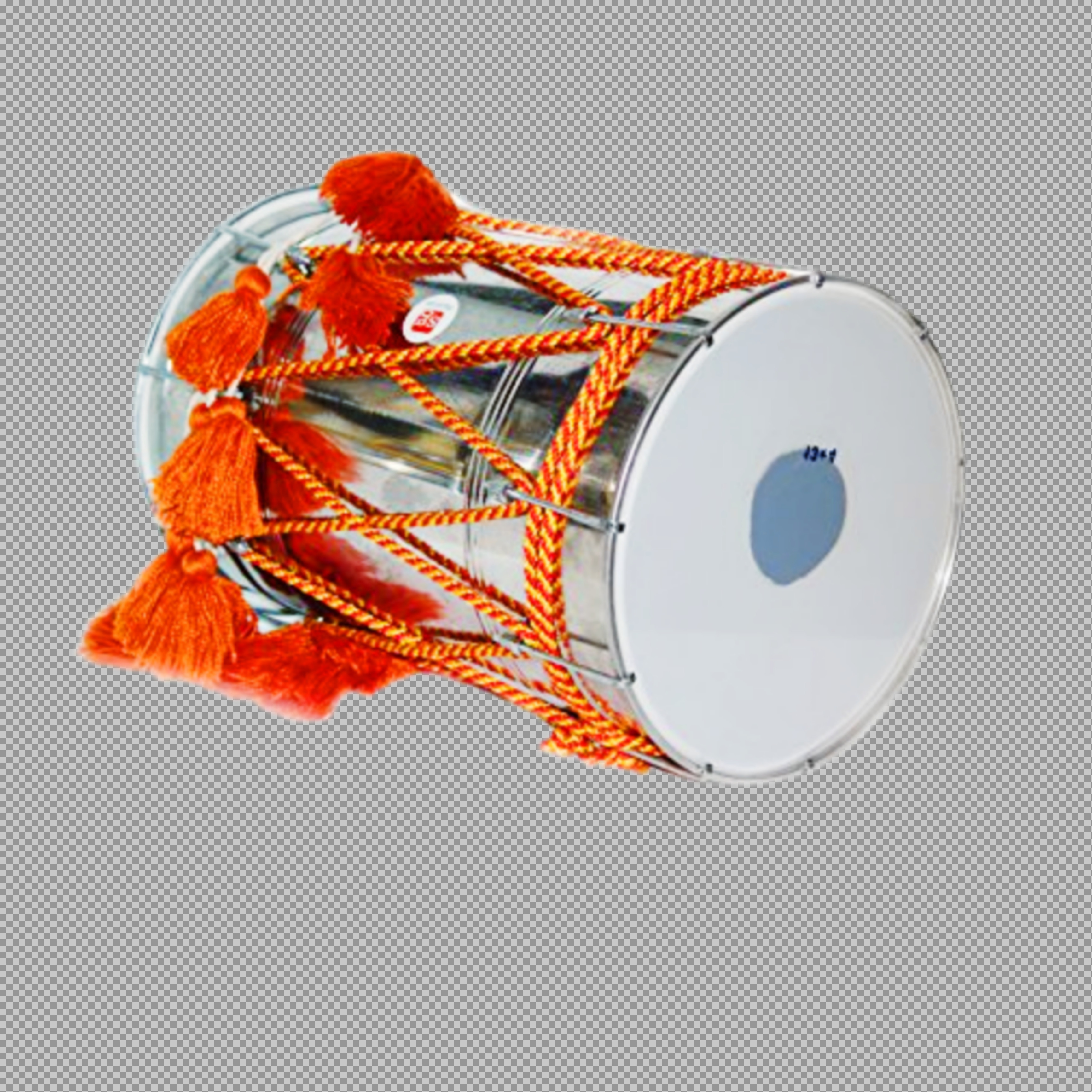 Traditional Dhol Drum PNG | Indian & Punjabi Percussion Instrument...