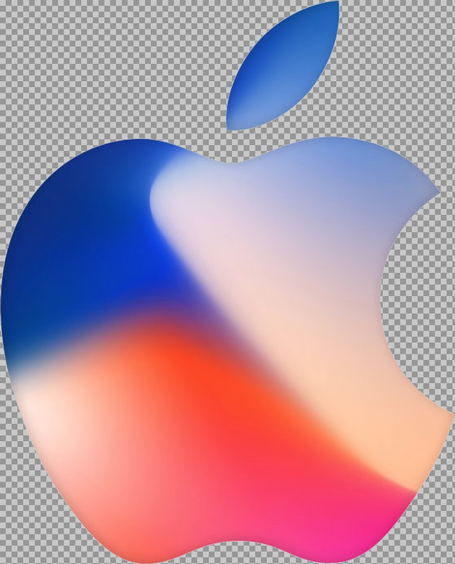 Apple iPhone X Logo PNG Download | Colorful Gradient...