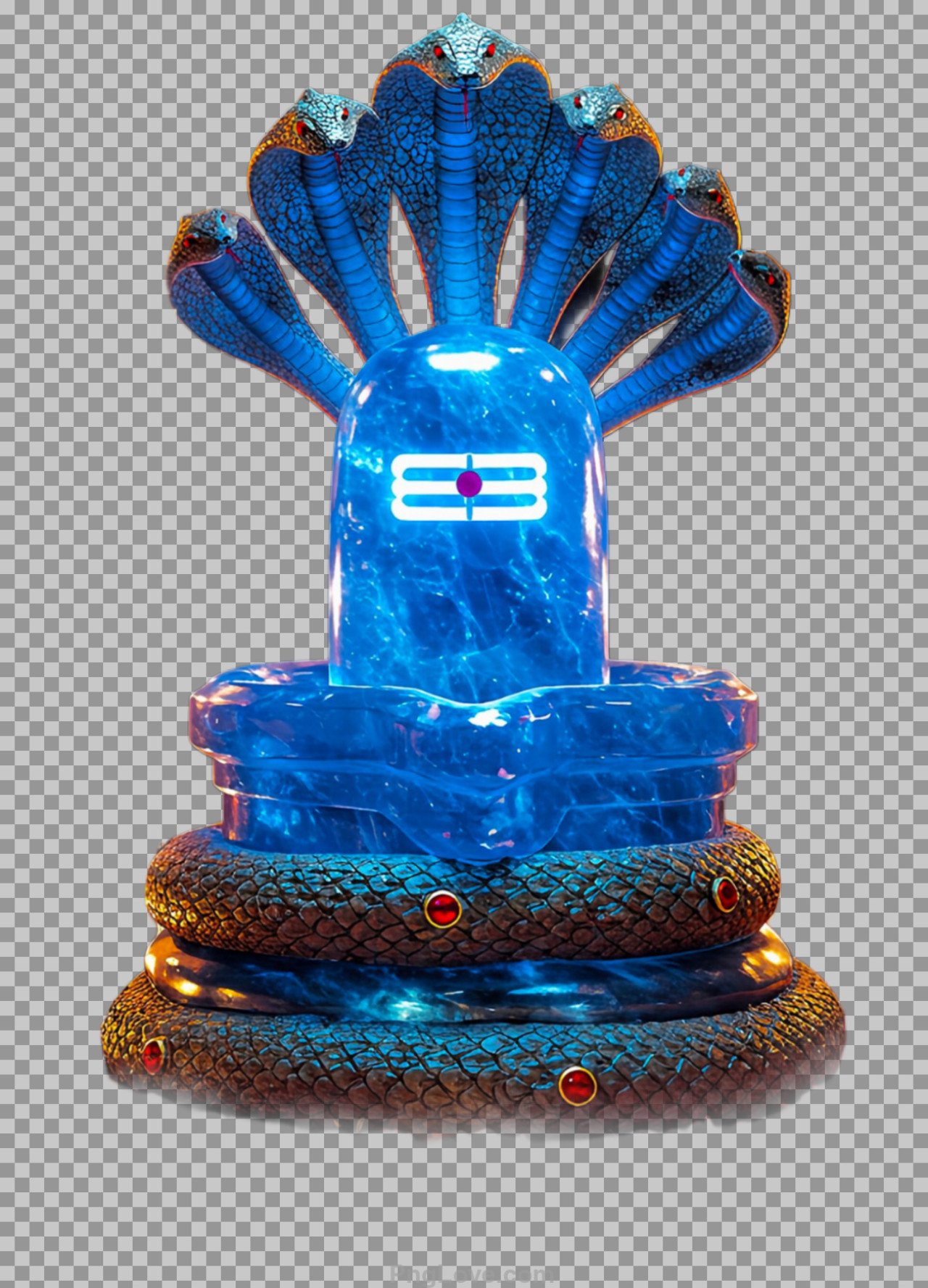 Shivling with snake PNG transparent image free download