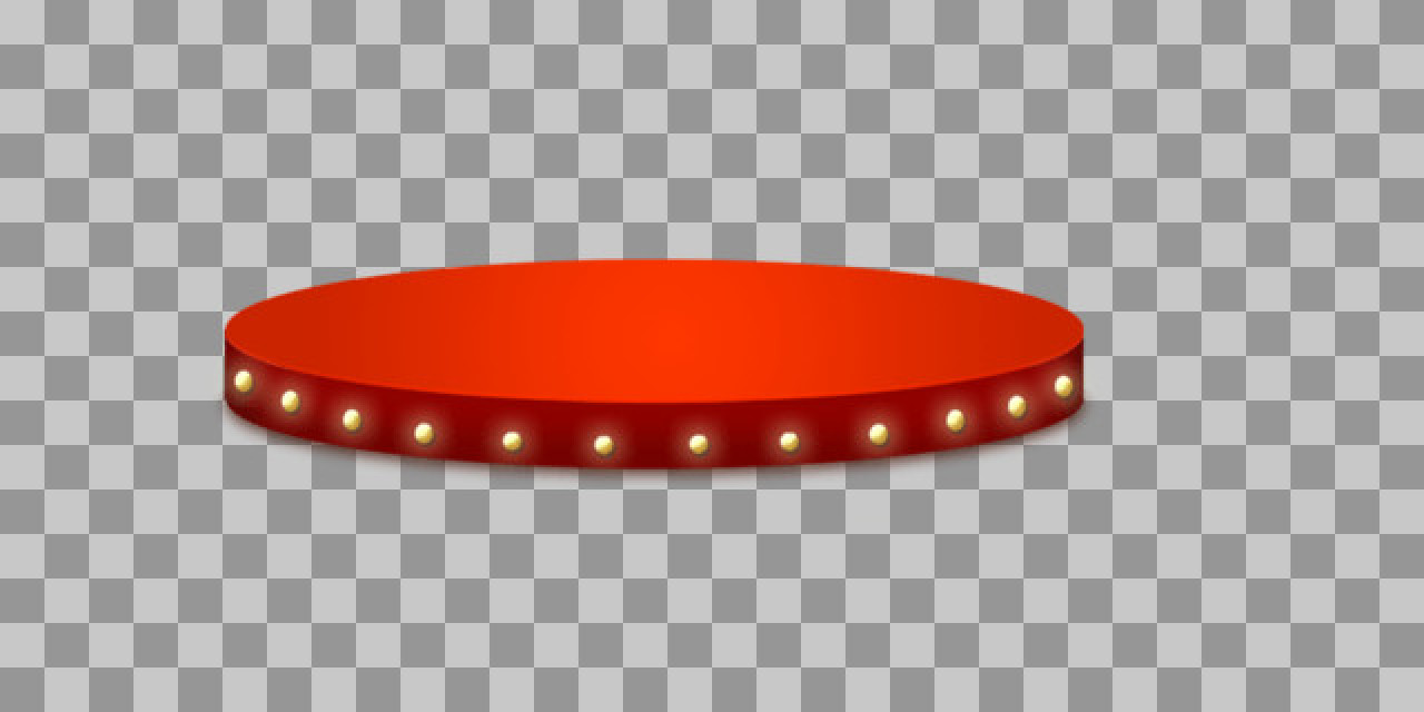 Red Circular Stage PNG | Free Podium Illustration Download...