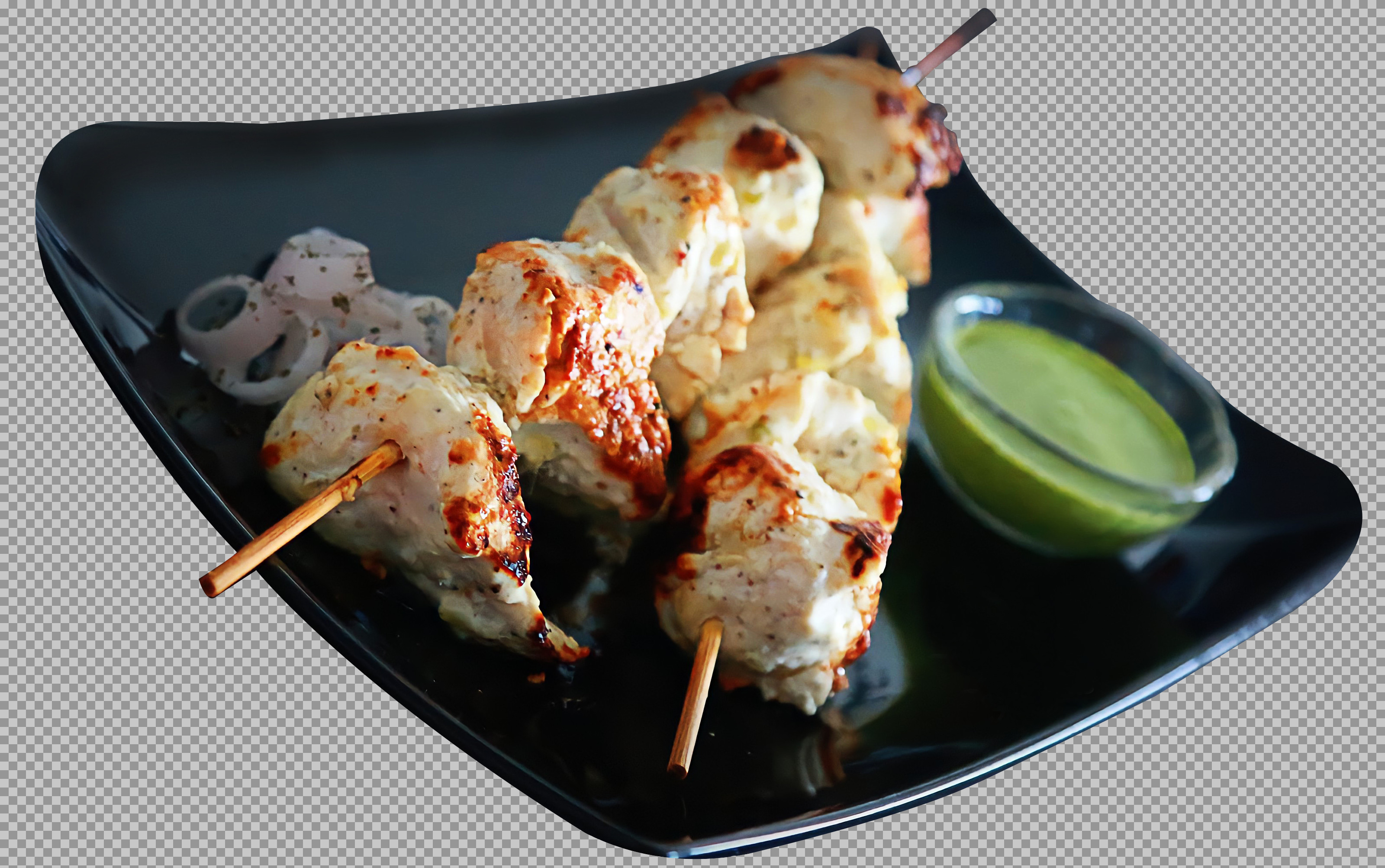 Juicy Chicken Malai Tikka | Classic Indian Kebab Appetizer...