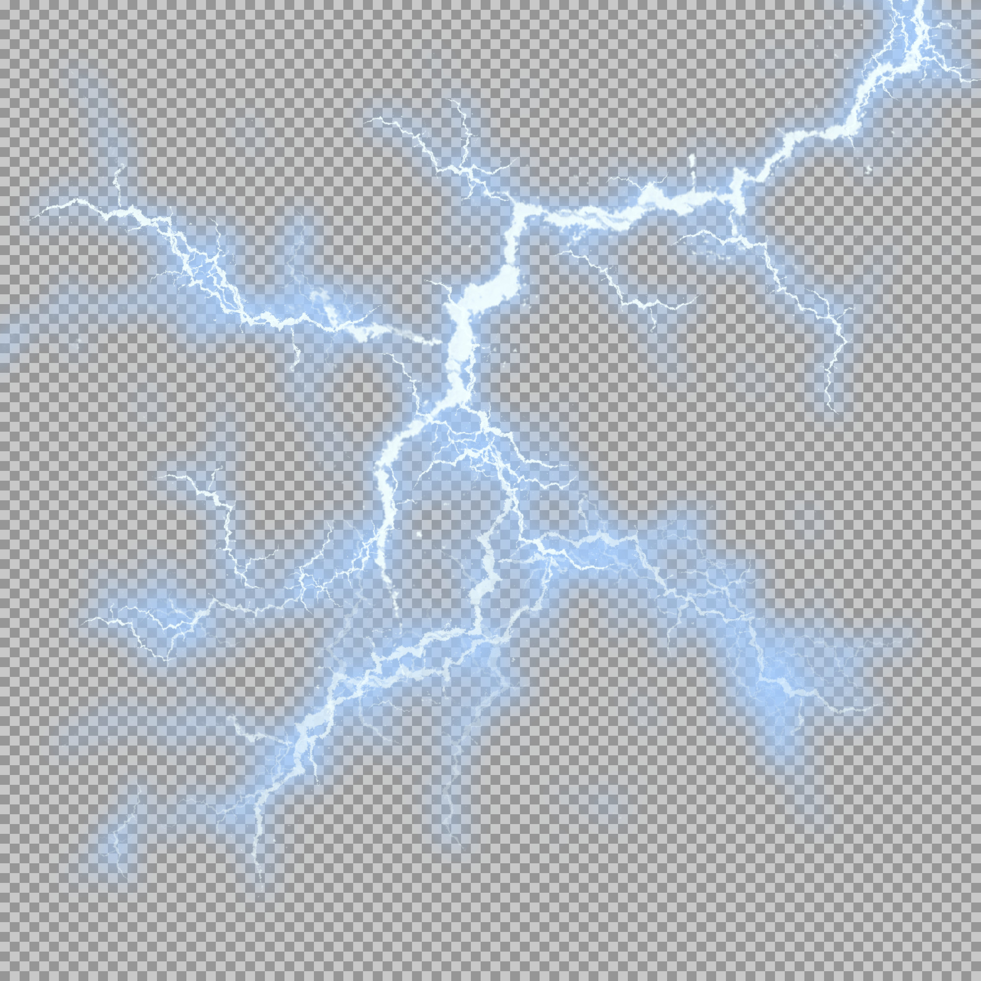 Abstract Blue Lightning & Crack png transpernt images...