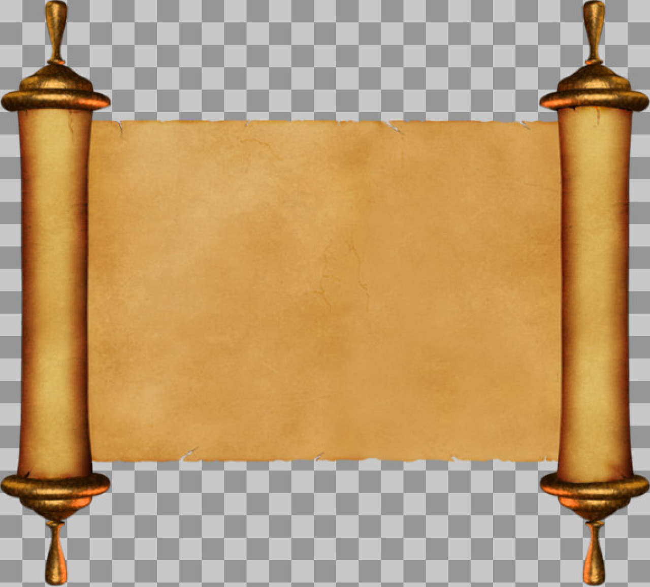 Ancient Parchment Scroll PNG | Vintage Document Graphic