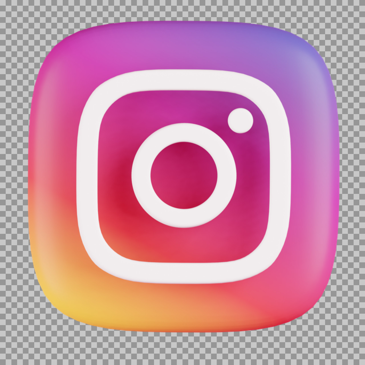 3D Instagram Logo PNG | Free Social Media Icon Download...