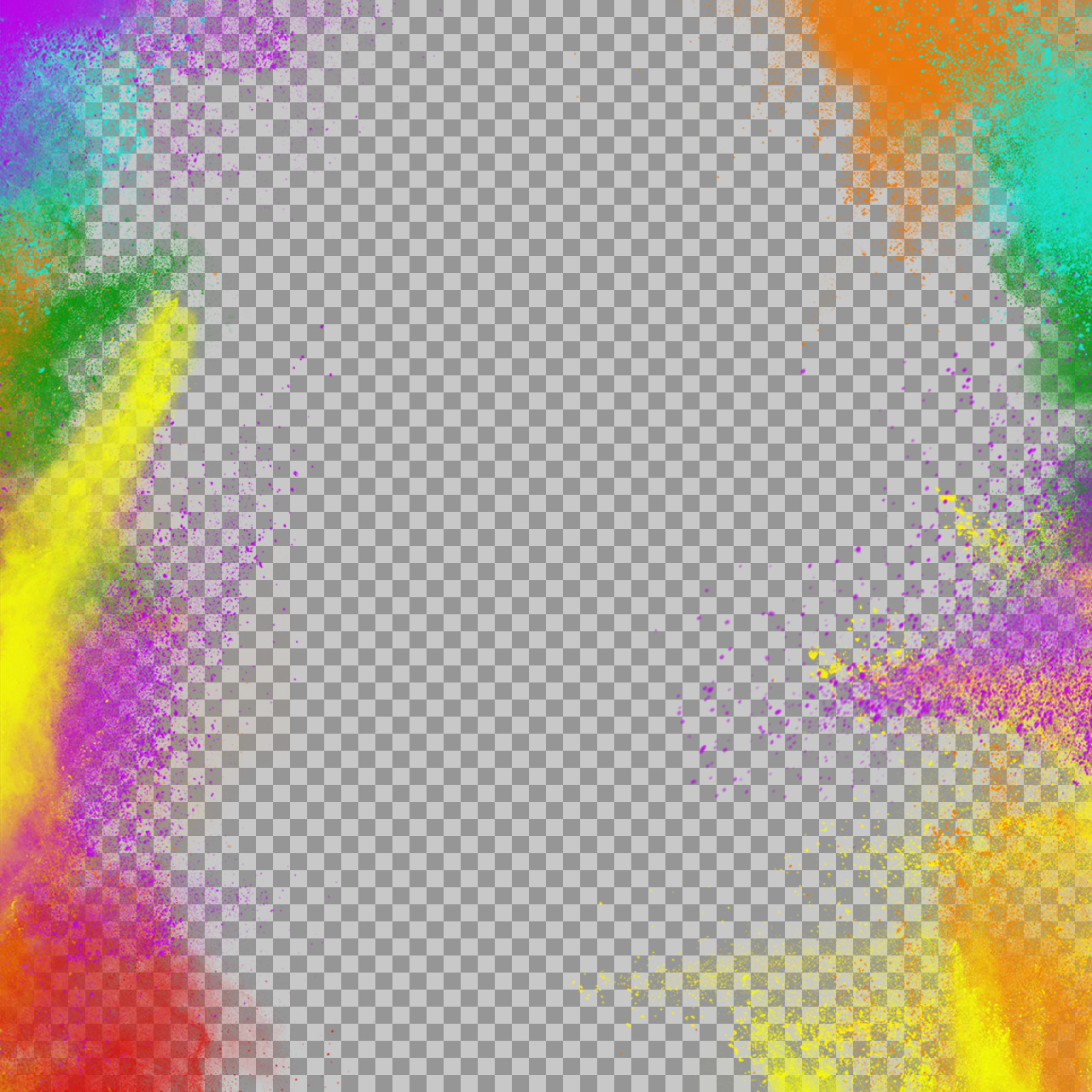Free Holi Banner & Poster Editing Background PNG | Download Now