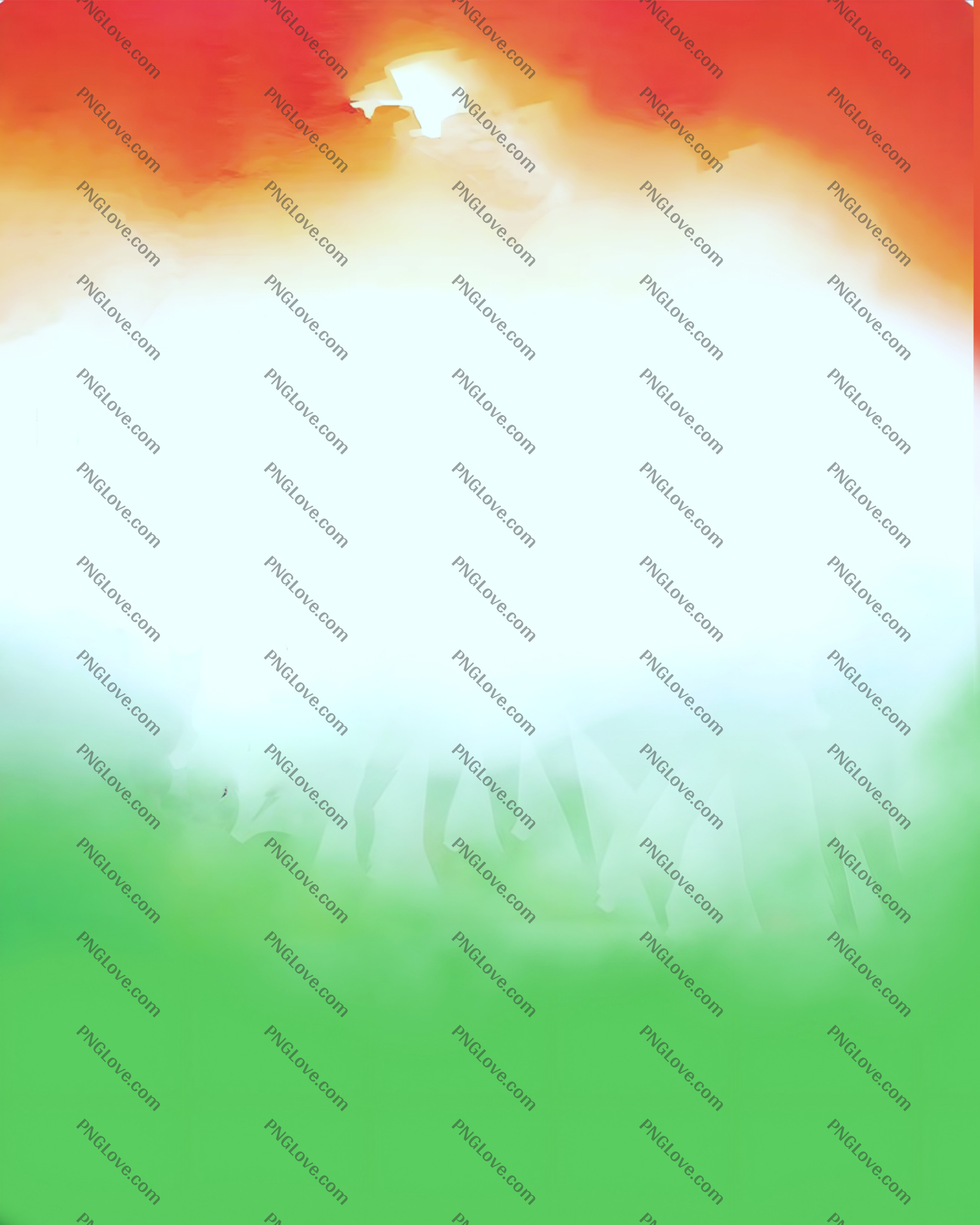 Patriotic Indian Flag Abstract Watercolor Background...