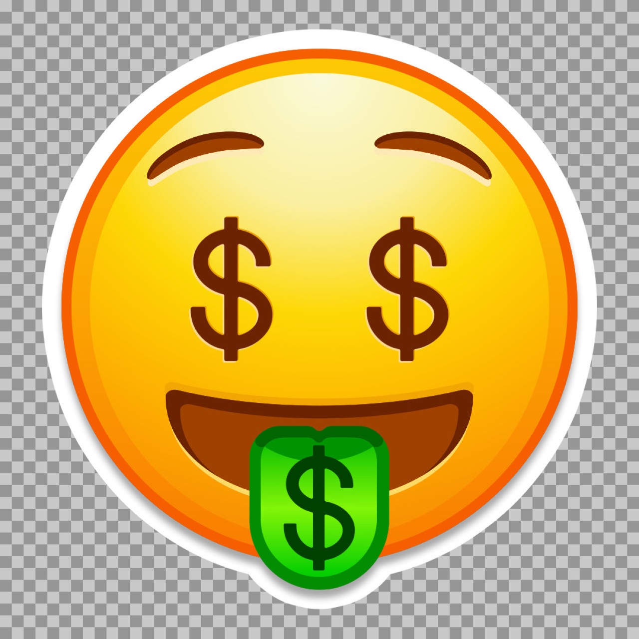 dollar money mouth emoji images