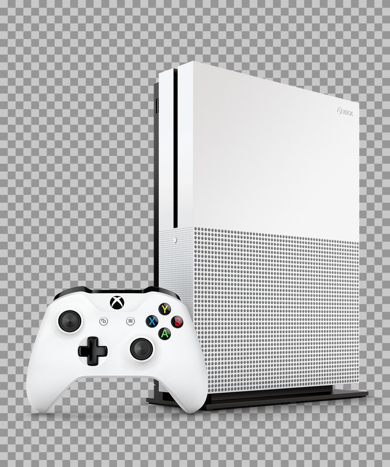 White Xbox One S Console with Controller PNG | Transparent Image...