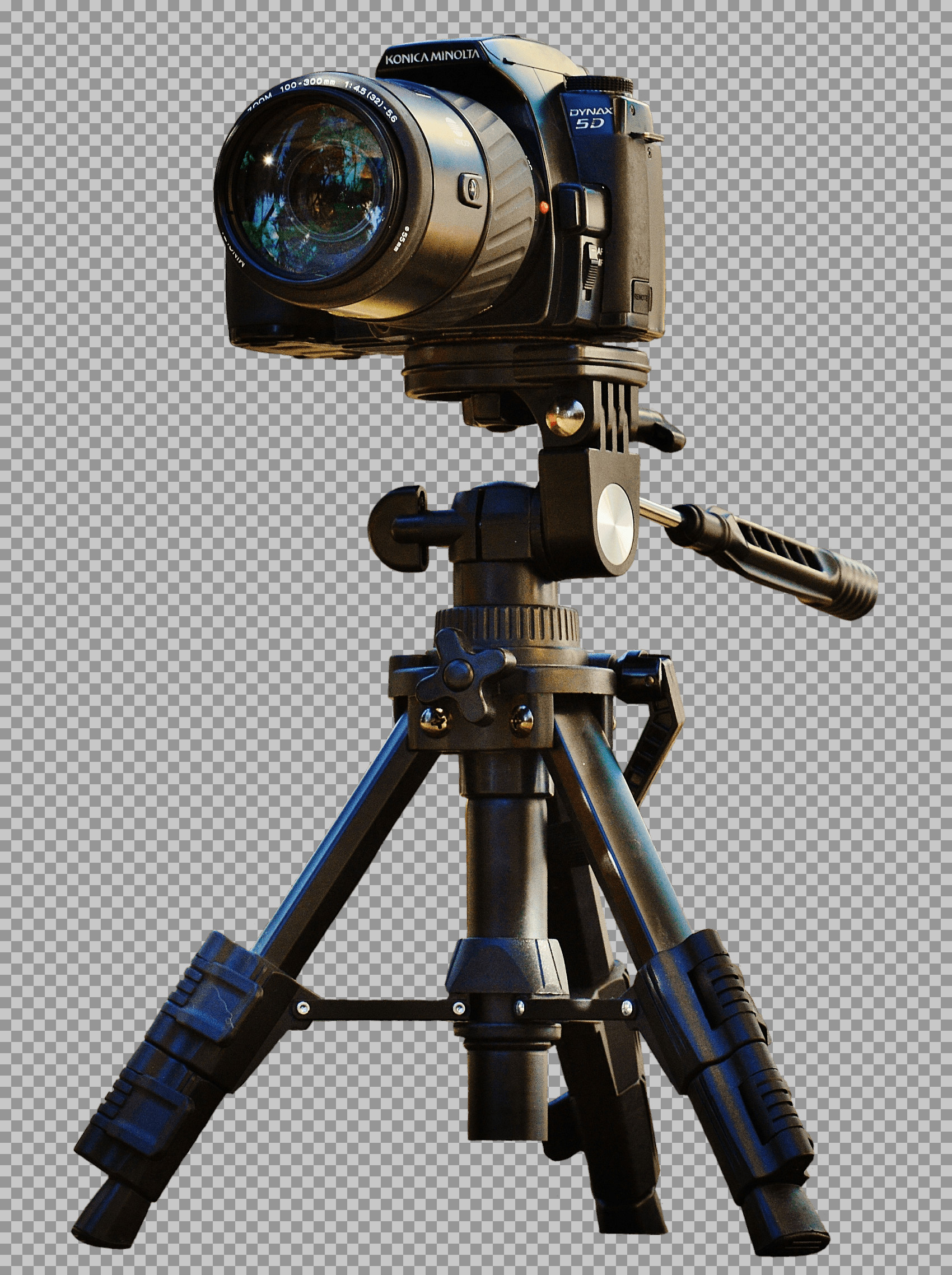 Konica Minolta Dynax 5D on Tripod | Photography Gear PNG...