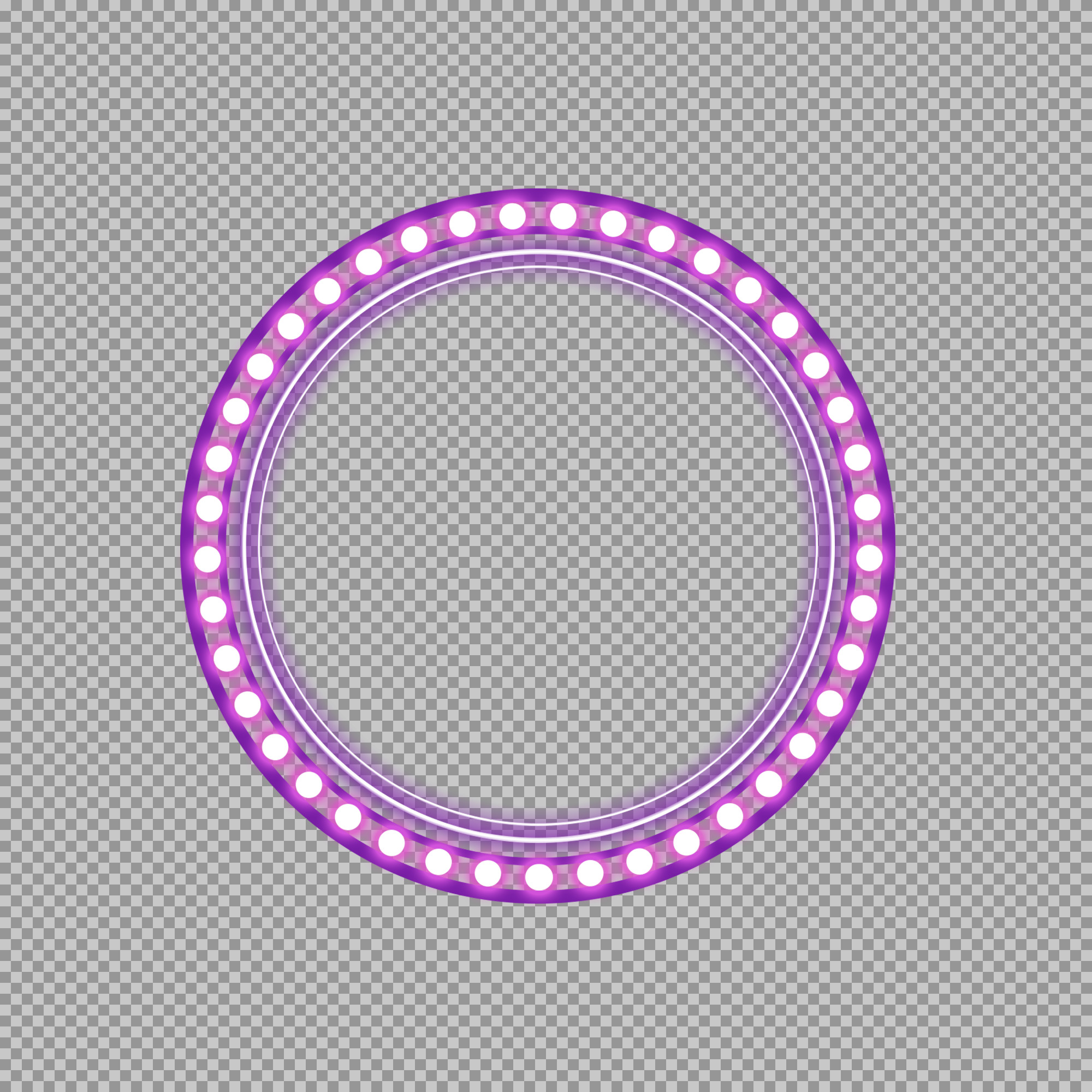 Purple Marquee Number 1 PNG | Free Countdown & Winner Icon