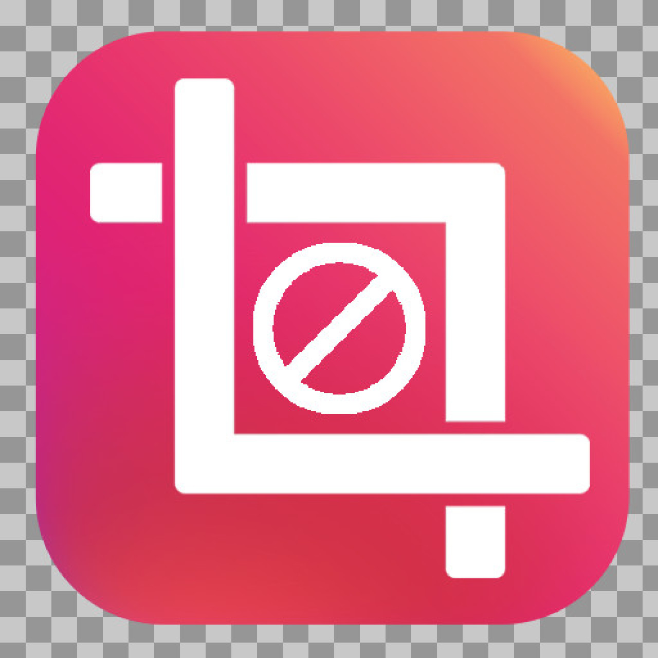 No Crop App Icon PNG | Free Photo Editor Logo Download