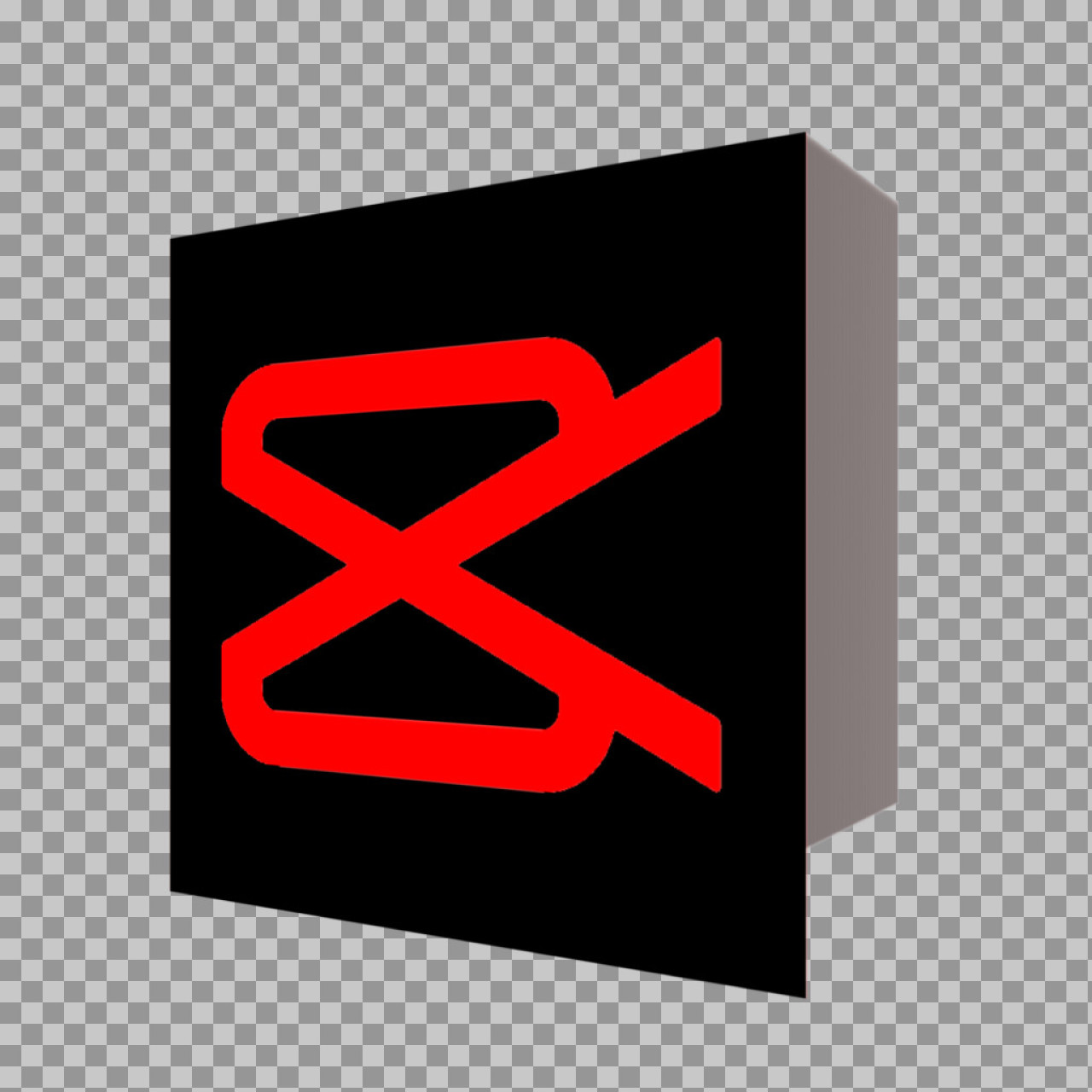 3D CapCut Logo PNG | Free Video Editor Icon Download