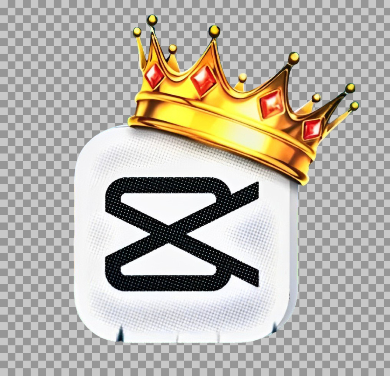 CapCut Pro Logo with Crown | Free PNG Download