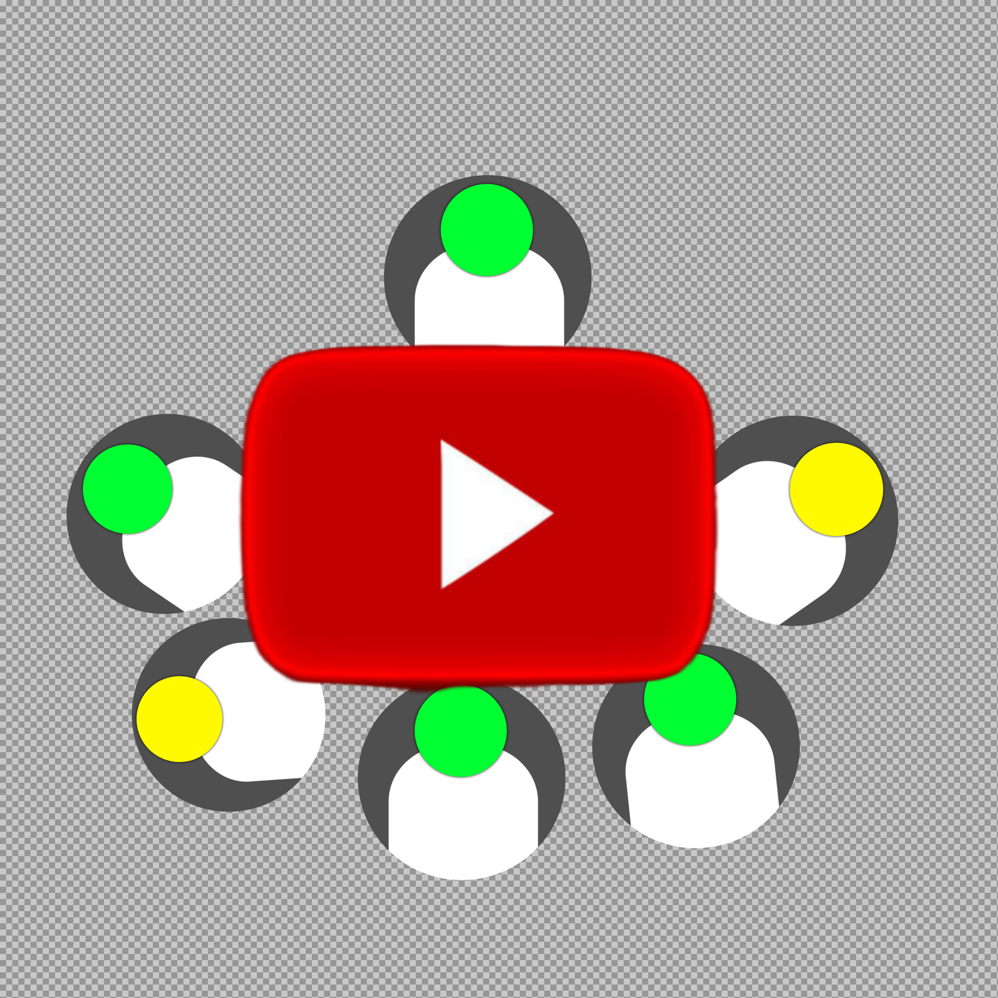 YouTube Community Icon PNG | Free Subscribers & Viewers Graphic