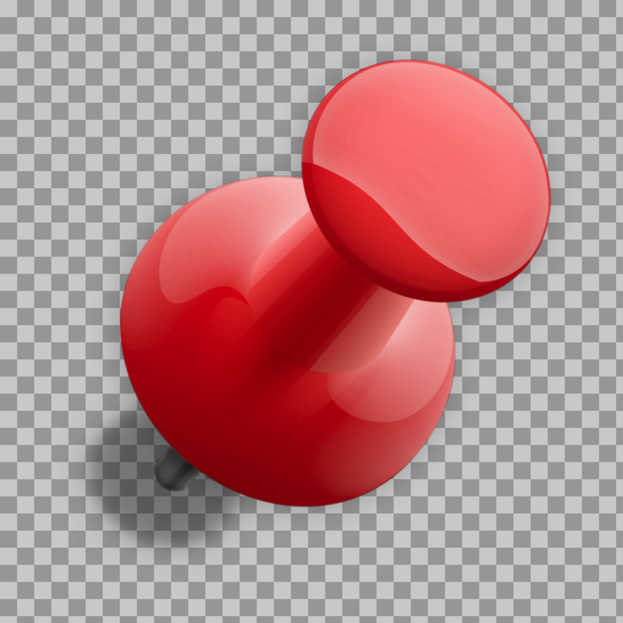 Red Pushpin PNG | Free Thumbtack & Map Pin Clipart...