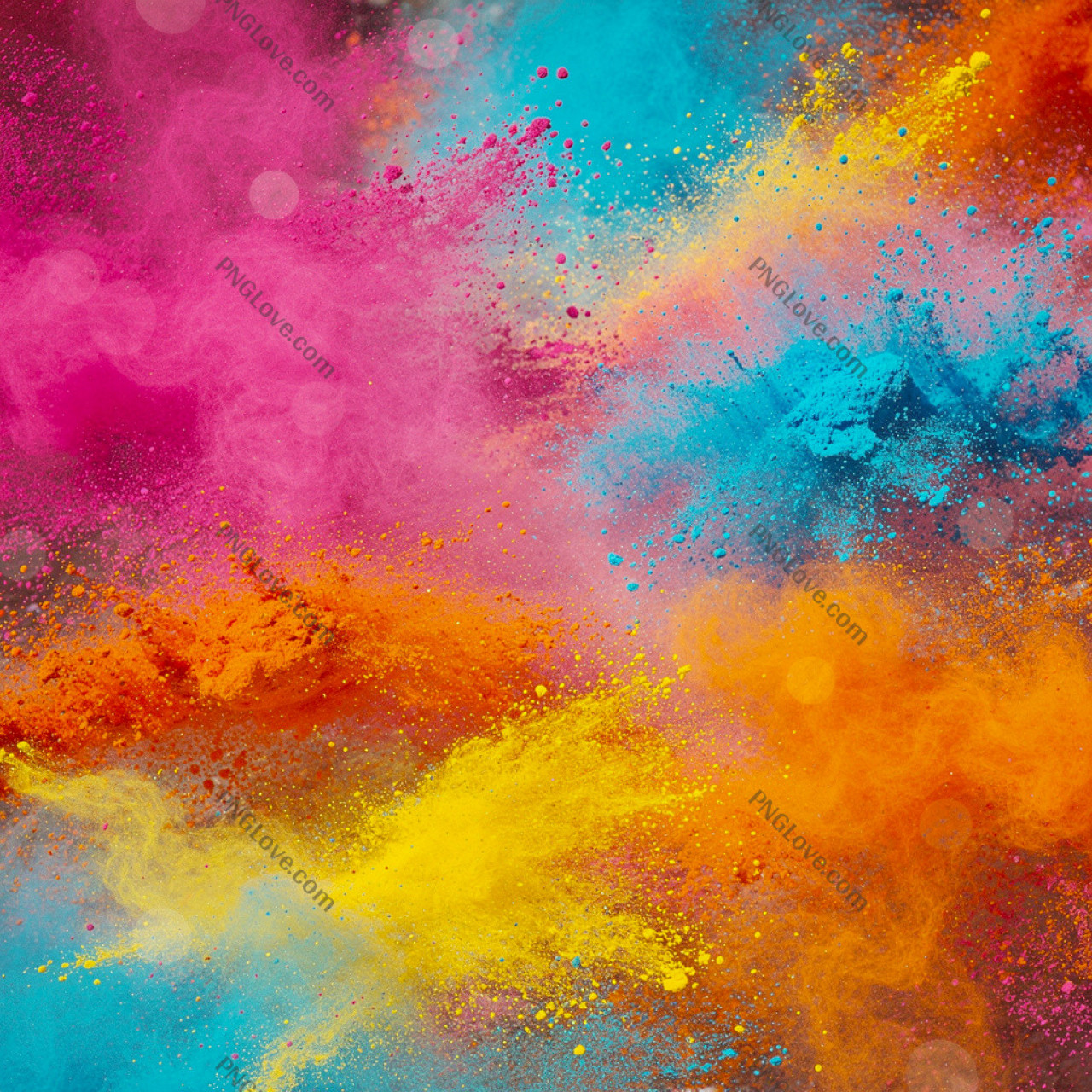 Happy Holi Editing Background | Free HD Color Powder Explosion...