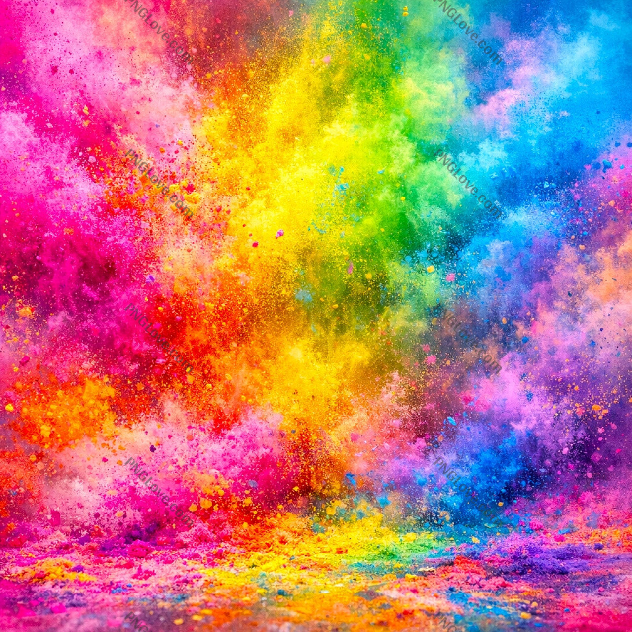 Free HD Holi Editing Background | Color Powder Explosion Texture