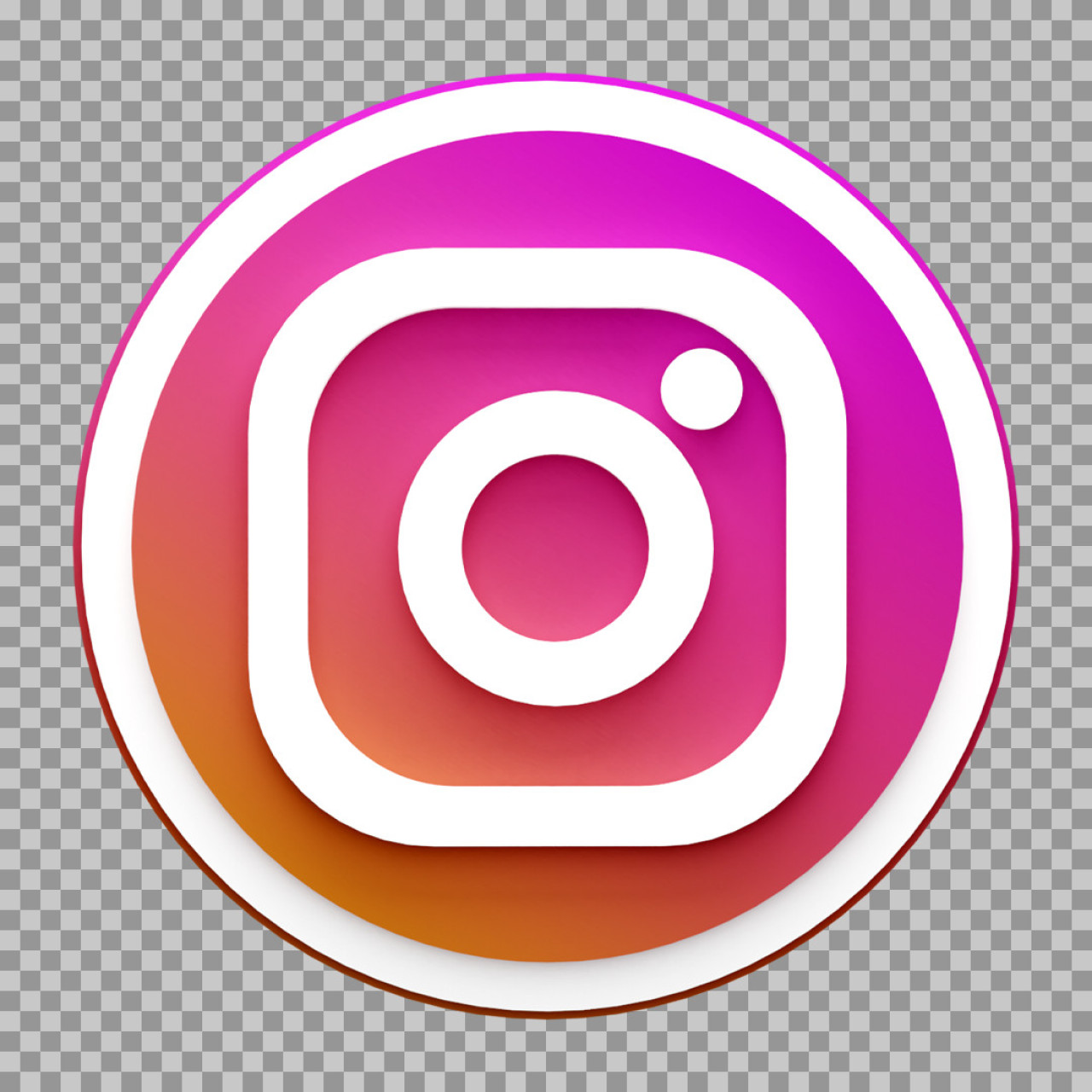 3D Instagram Logo PNG | Free Stylized Social Media Icon...
