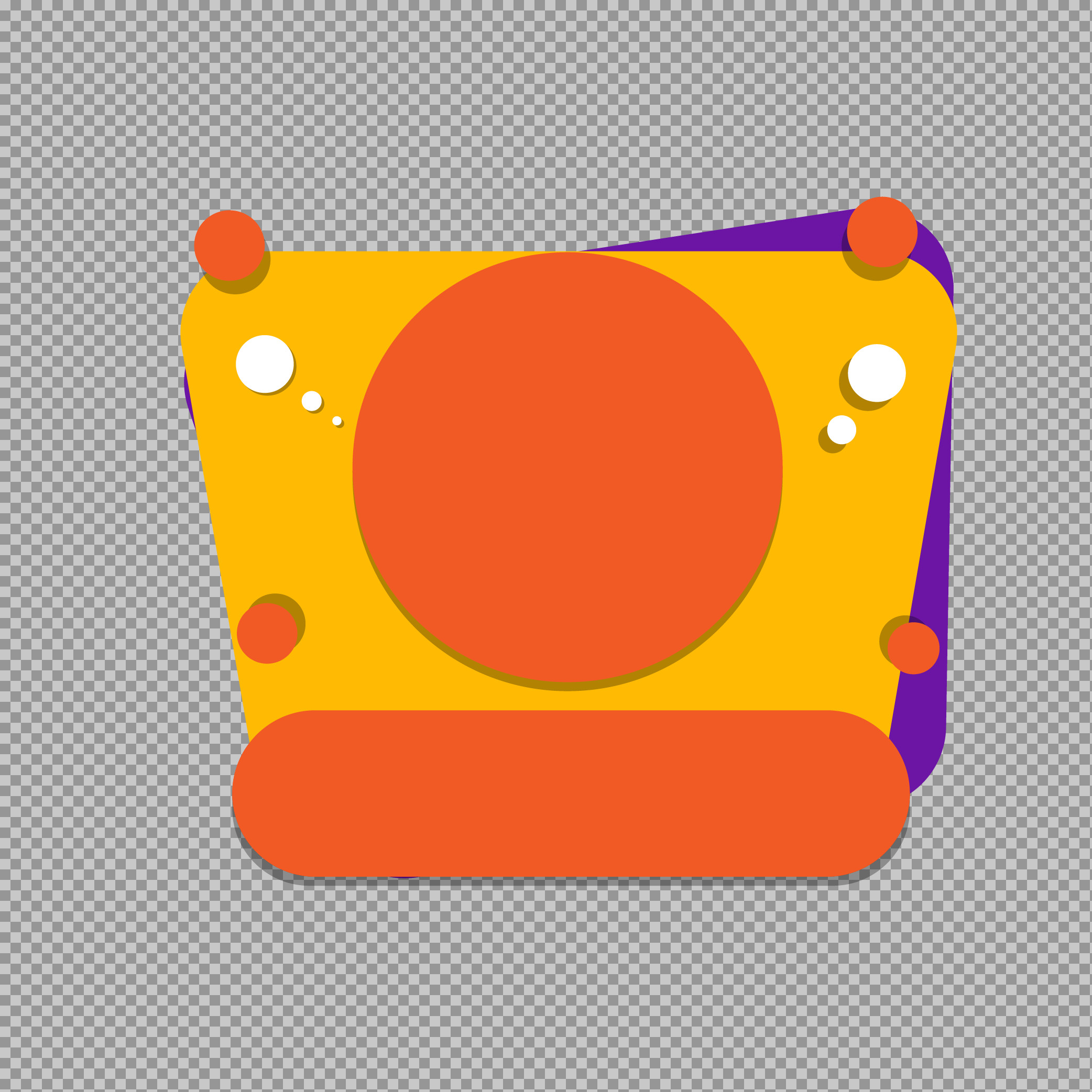 Free Abstract Text Box PNG | Modern Social Media Frame