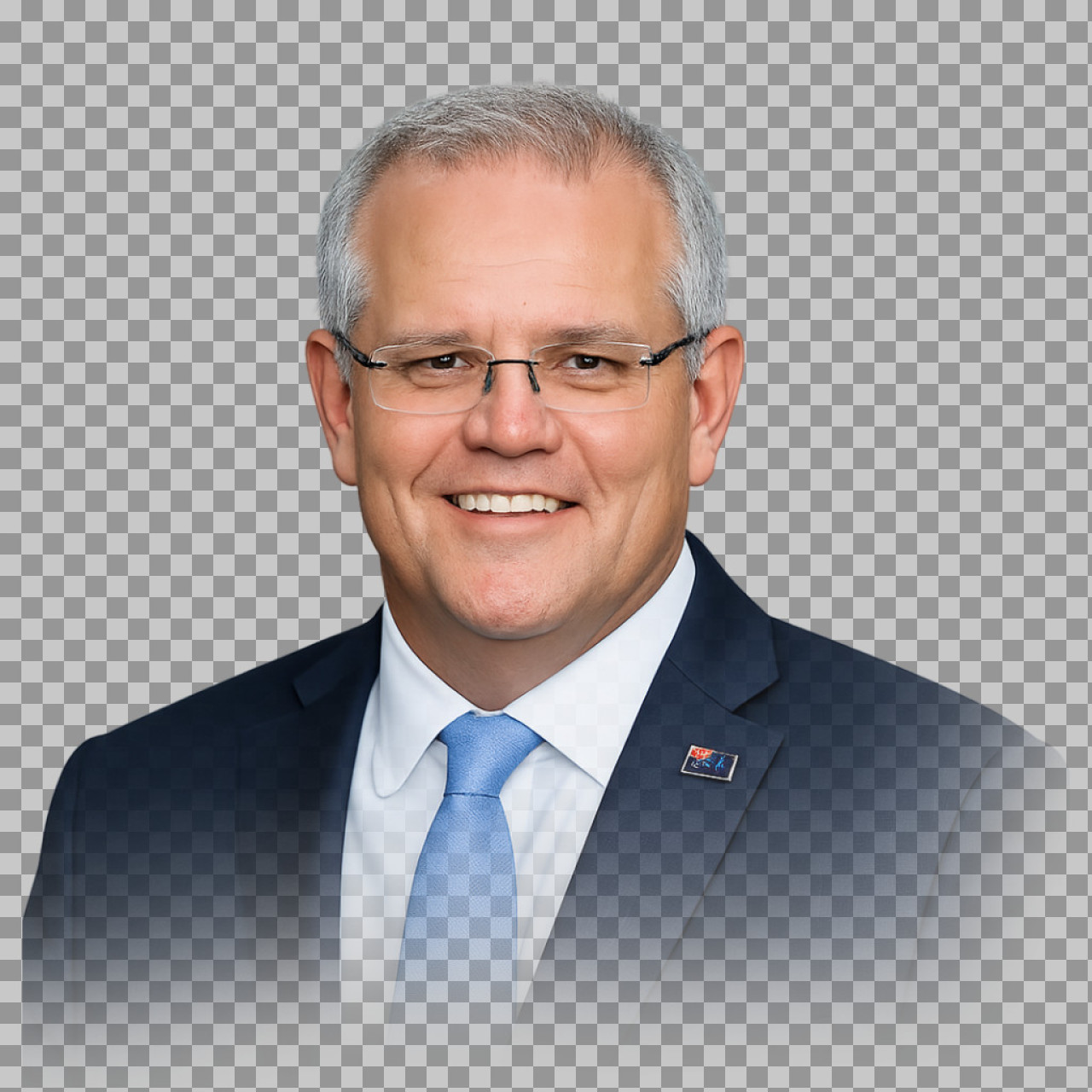 Scott Morrison | Official Portrait of Former Australian PM...