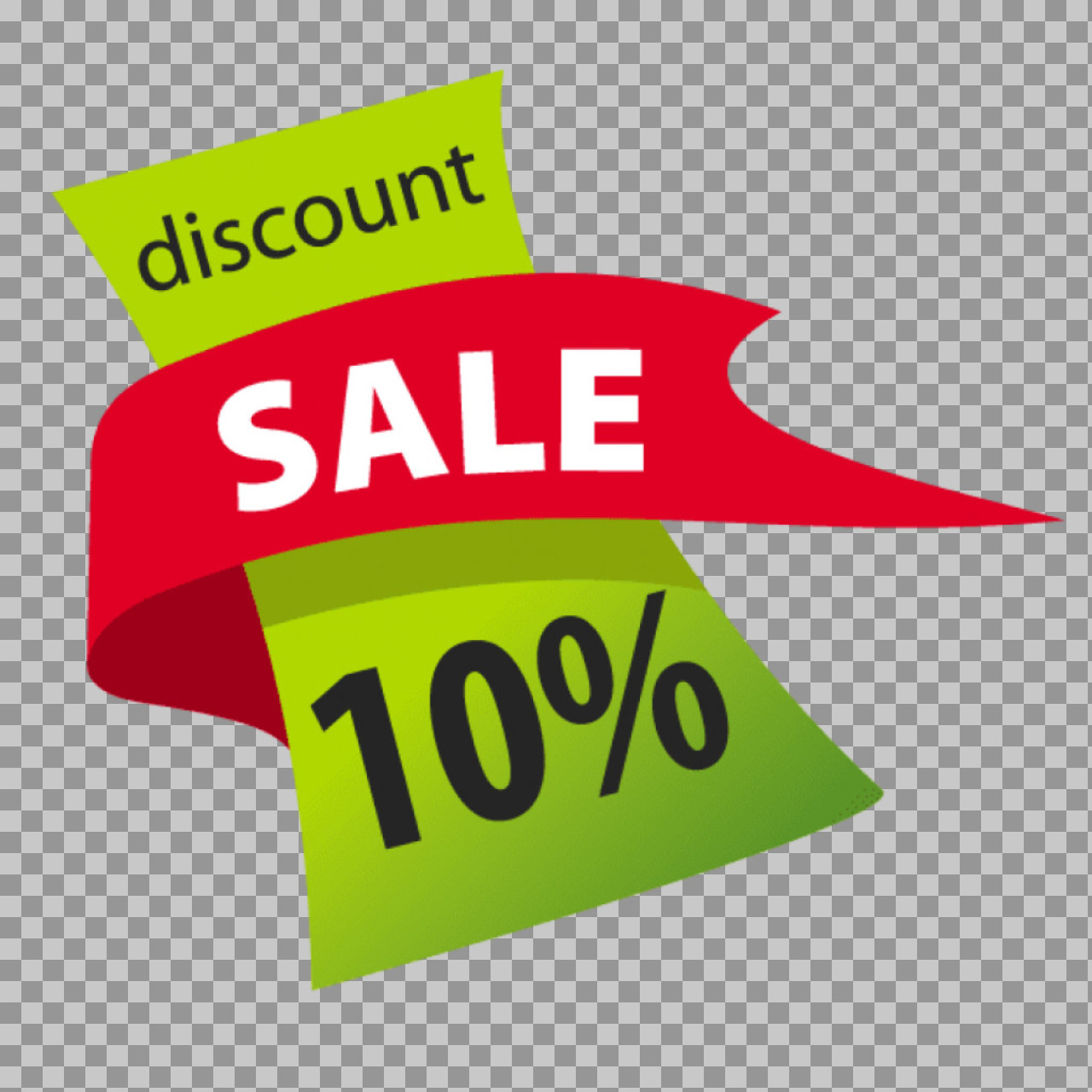 10% Sale Discount PNG | Free Promotional Graphic