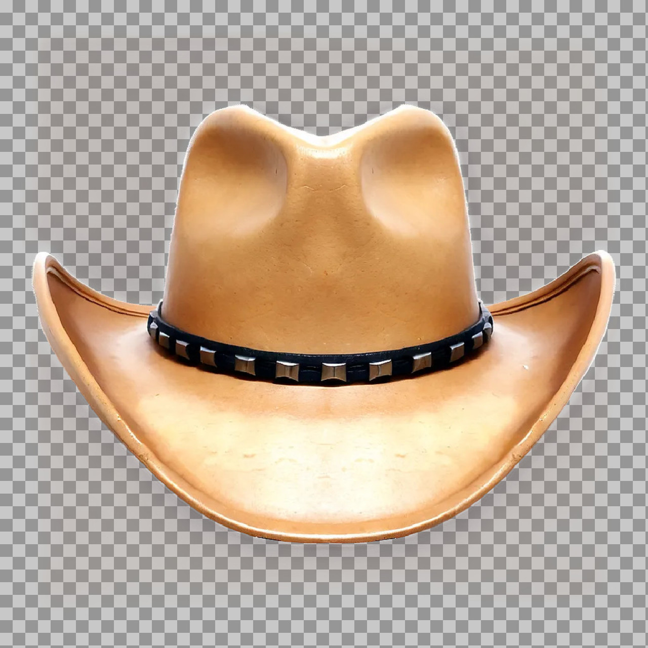 Classic Beige Cowboy Hat PNG for Western Design...