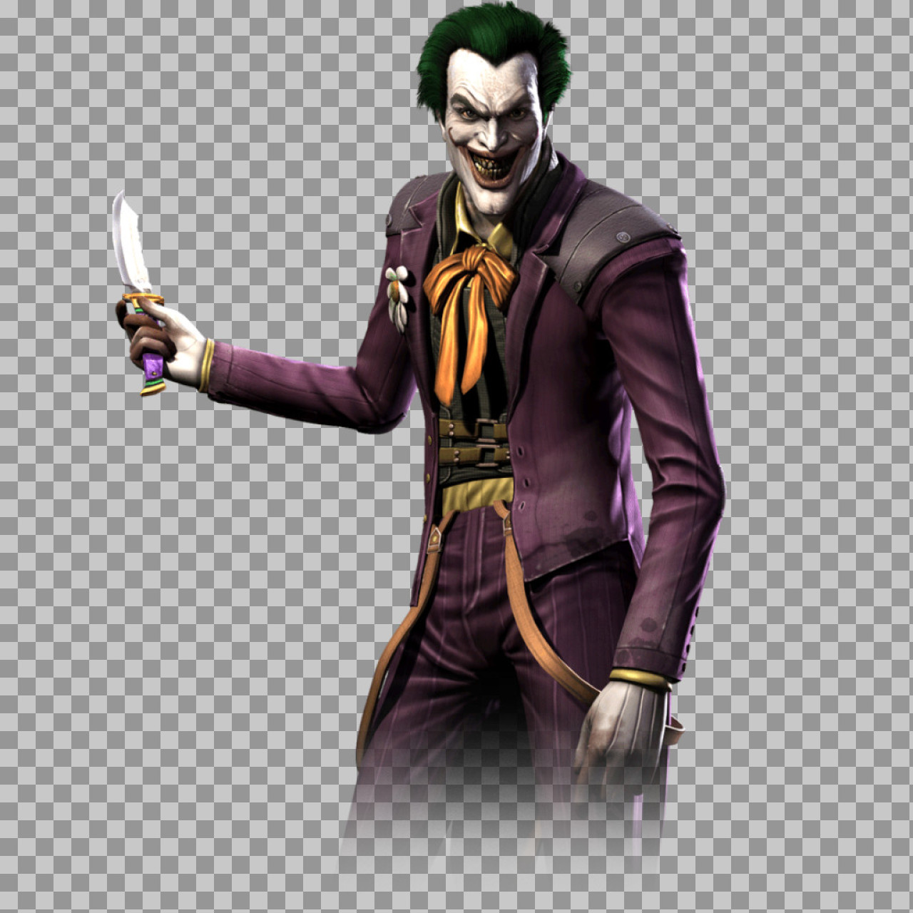 Joker Injustice PNG | Free Transparent DC Villain Clipart