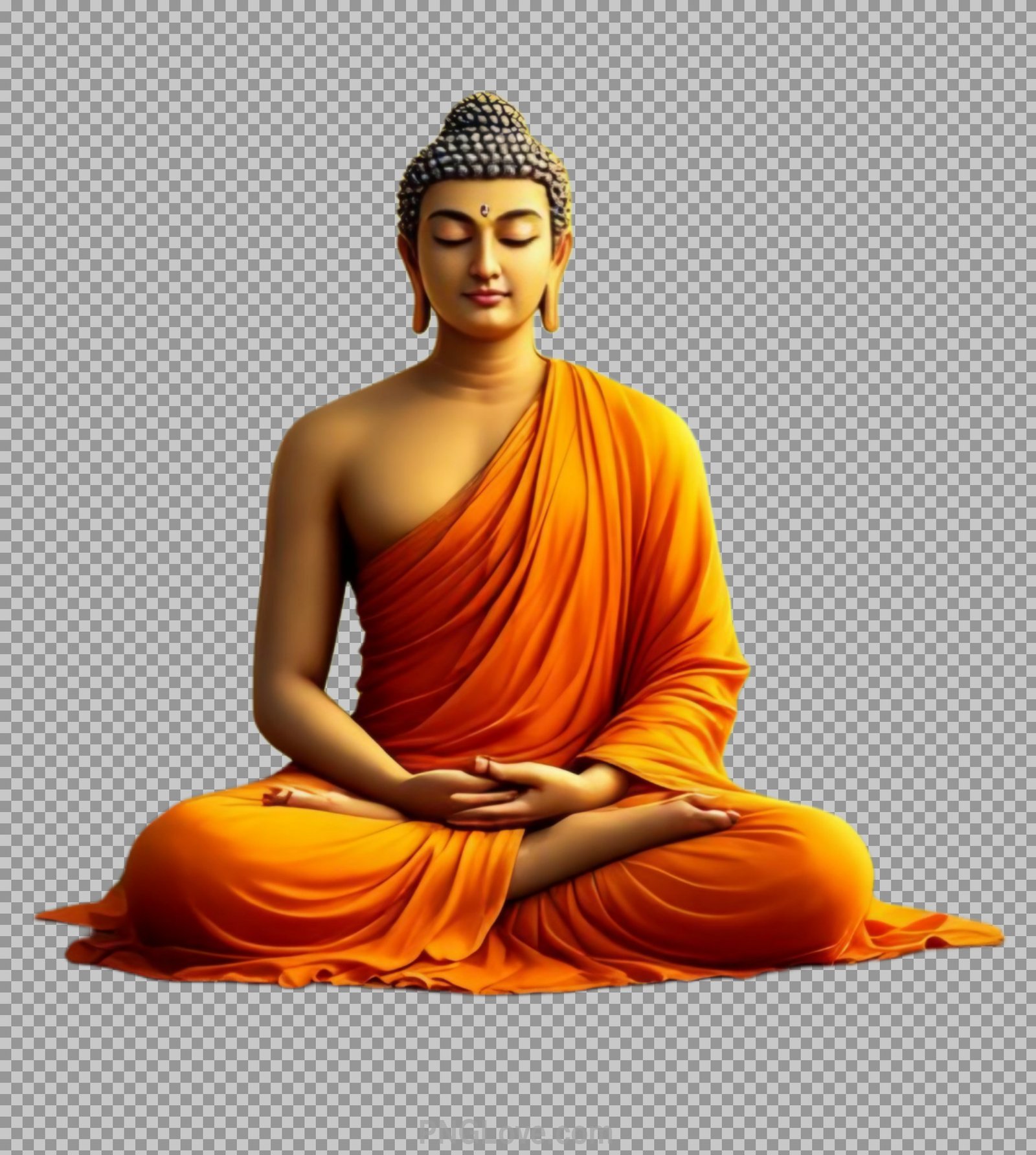 Lord Buddha PNG image download...