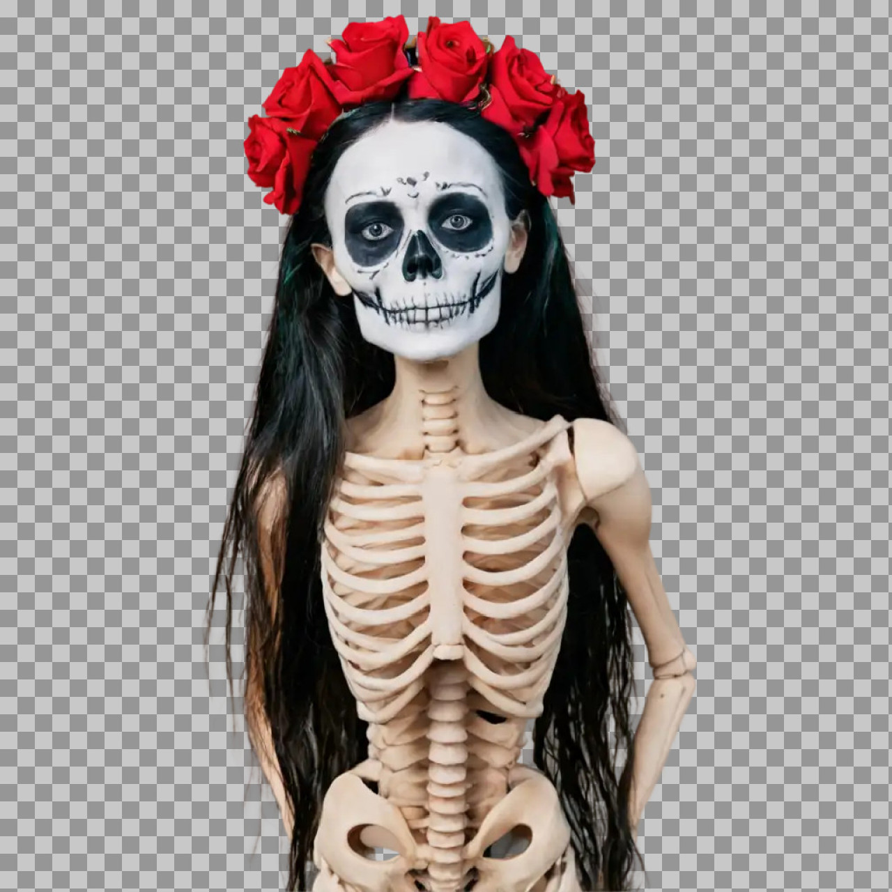 La Catrina PNG Image | Día de los Muertos Sugar Skull...