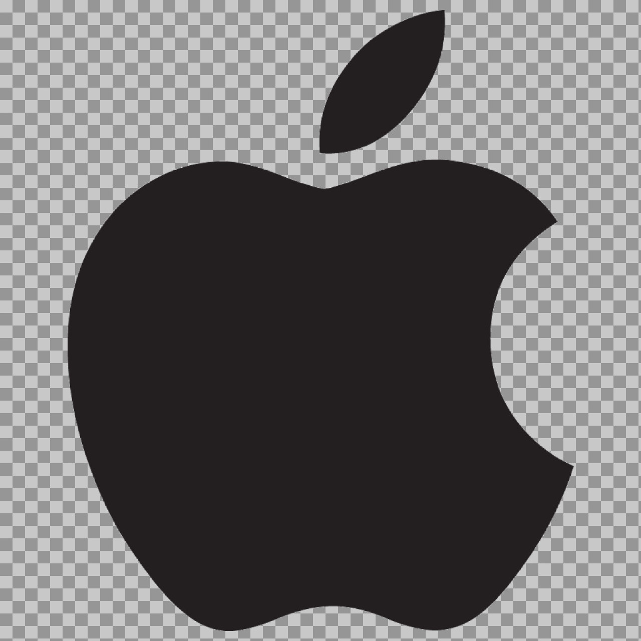 Black Apple Logo PNG | Flat & Transparent Icon...