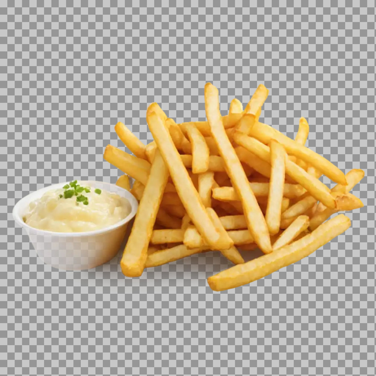 French Fries PNG | Crispy Fast Food Side Dish Image...