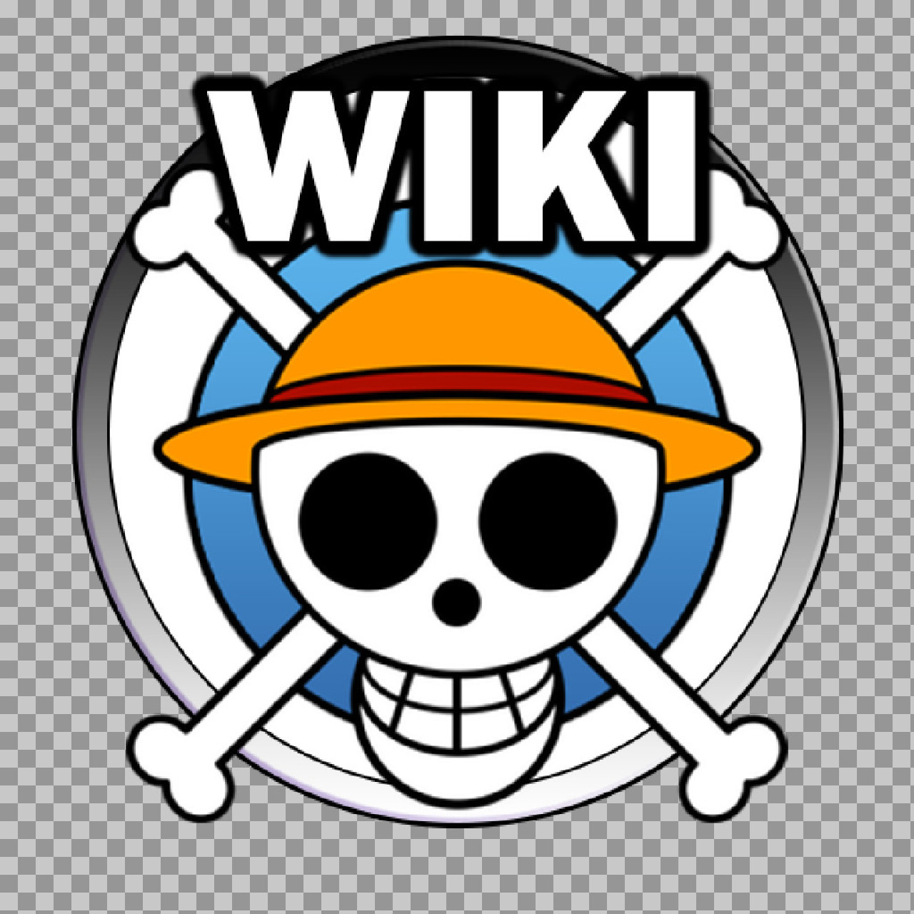 WIKI One Piece Logo PNG – Straw Hat Skull Emblem