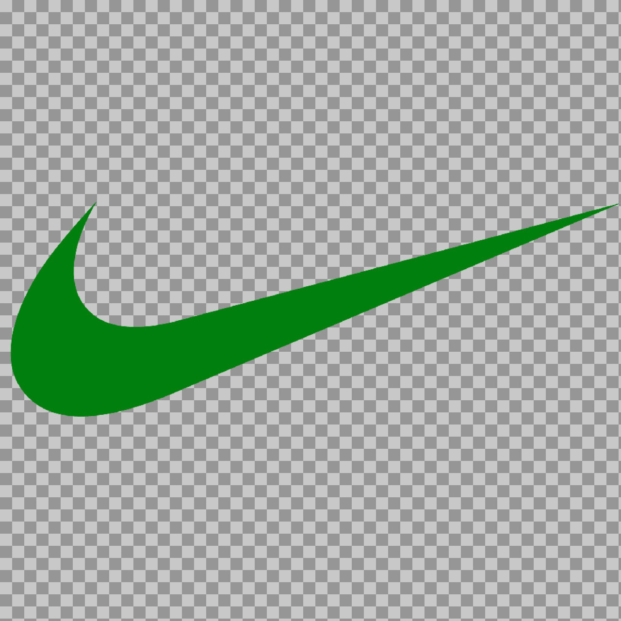 Green Nike Logo PNG | Free Download | Nike Swoosh Icon